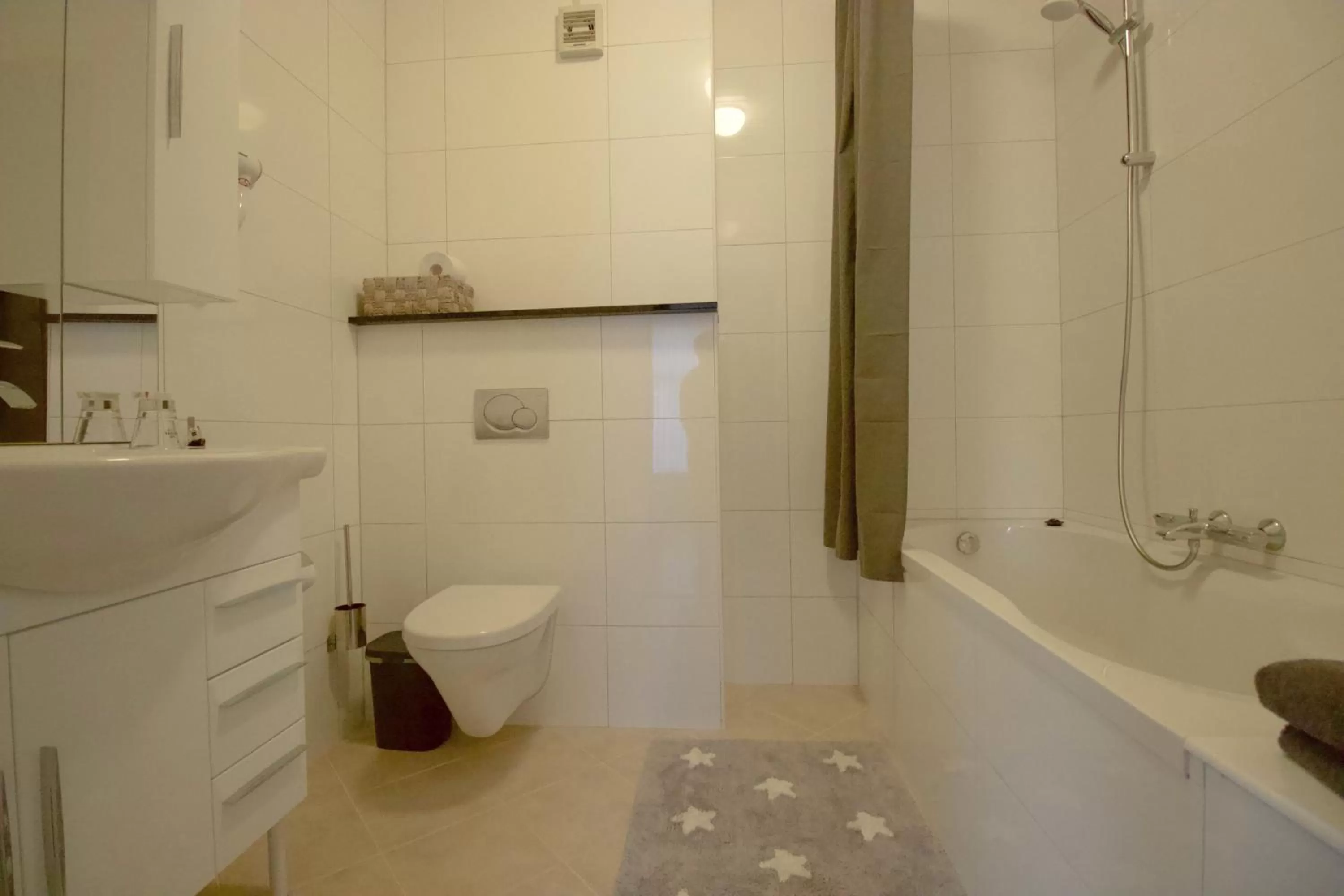 Shower in Hotel Brasserie de Kroon