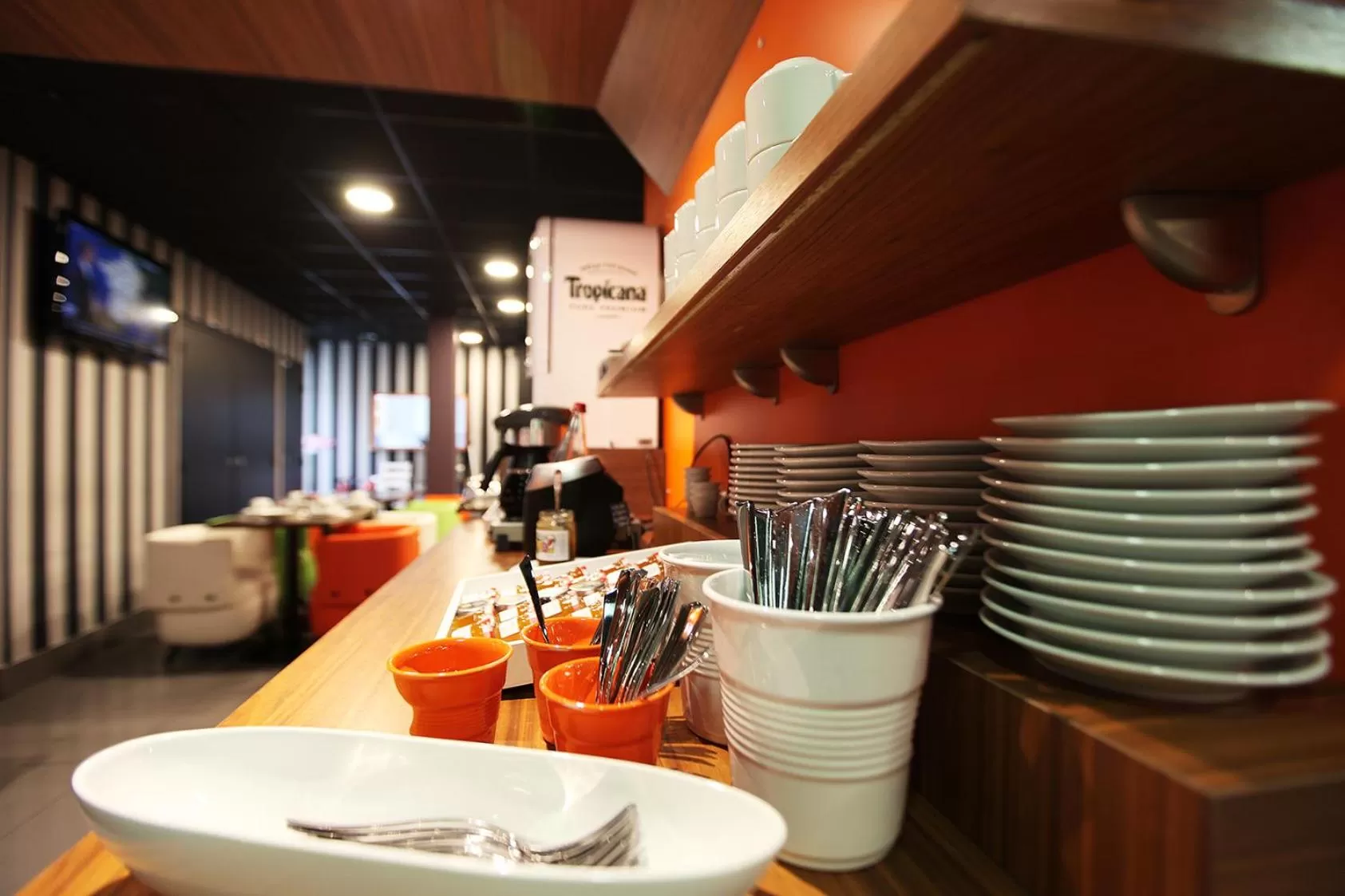 Buffet breakfast in Best Western Hotel De Paris