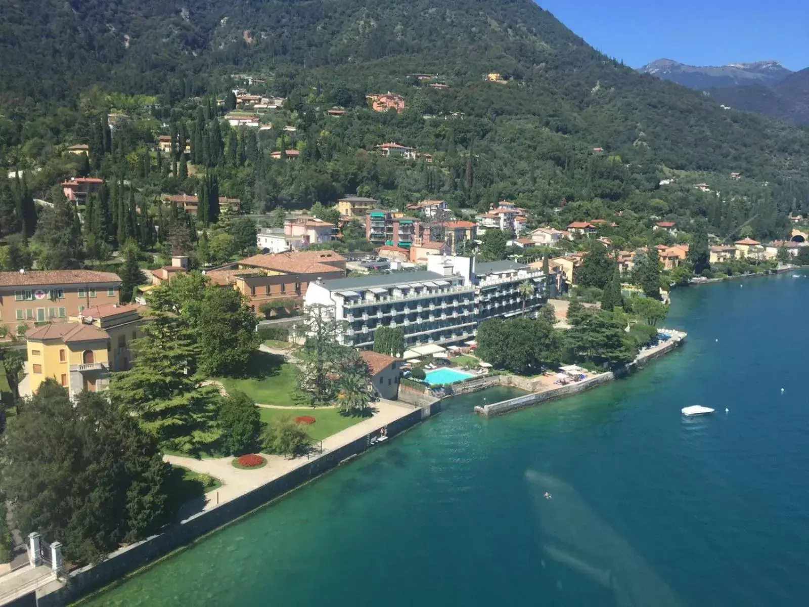 Bird's eye view, Bird's-eye View in Hotel Salò du Parc