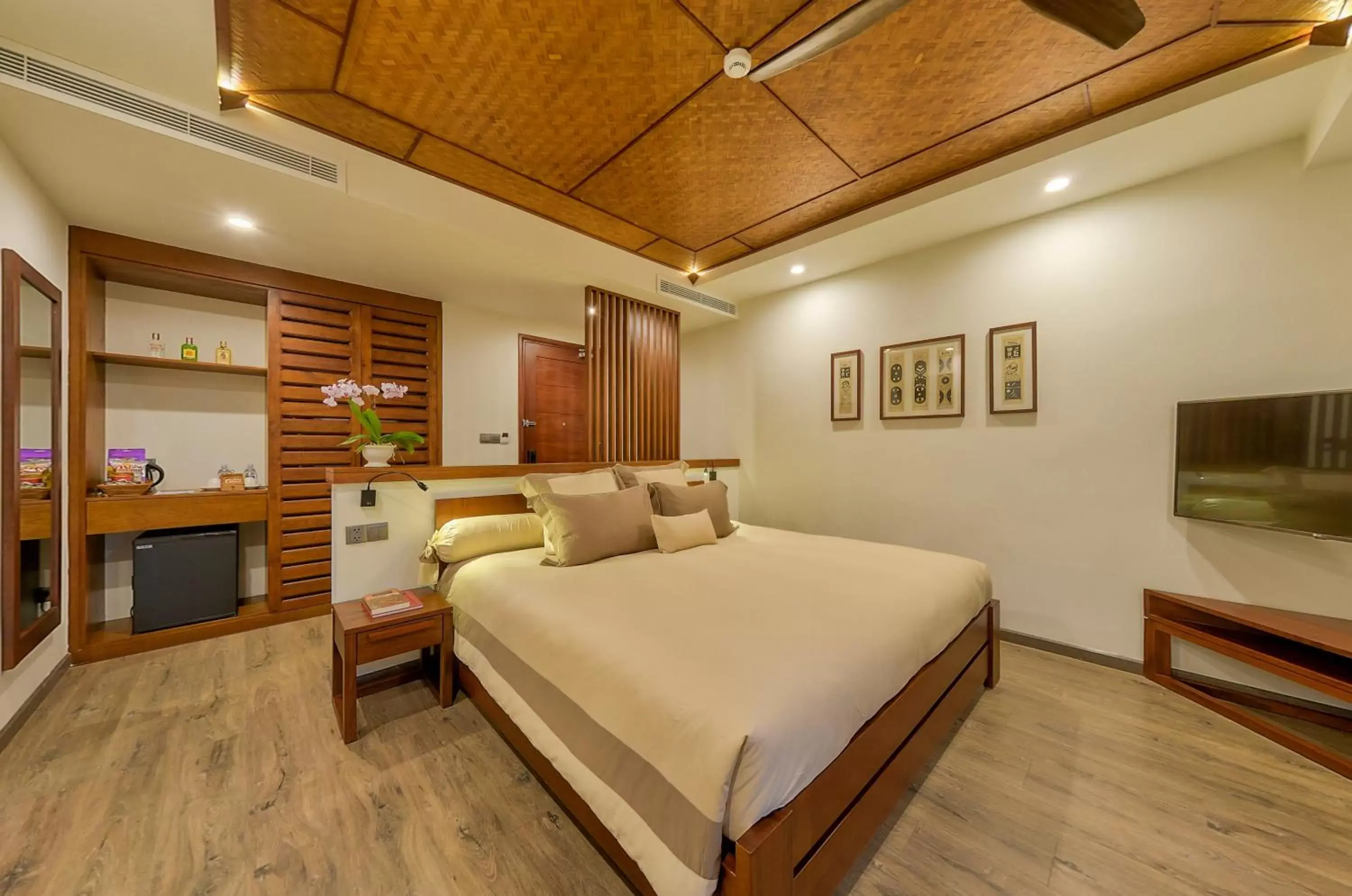 Bed in Hoi An Eco Lodge & Spa