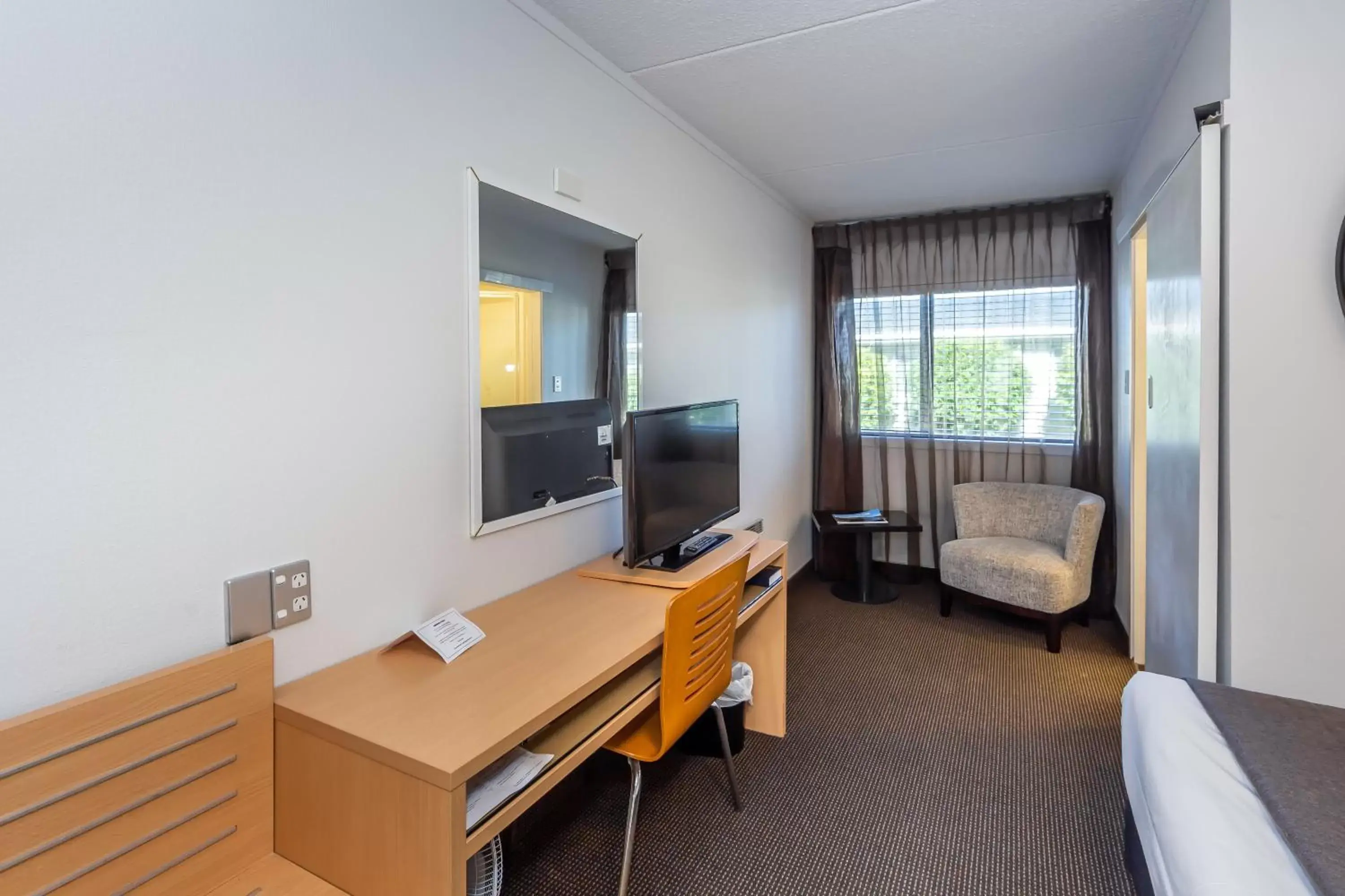 TV/Entertainment Center in The Ashley Hotel Greymouth