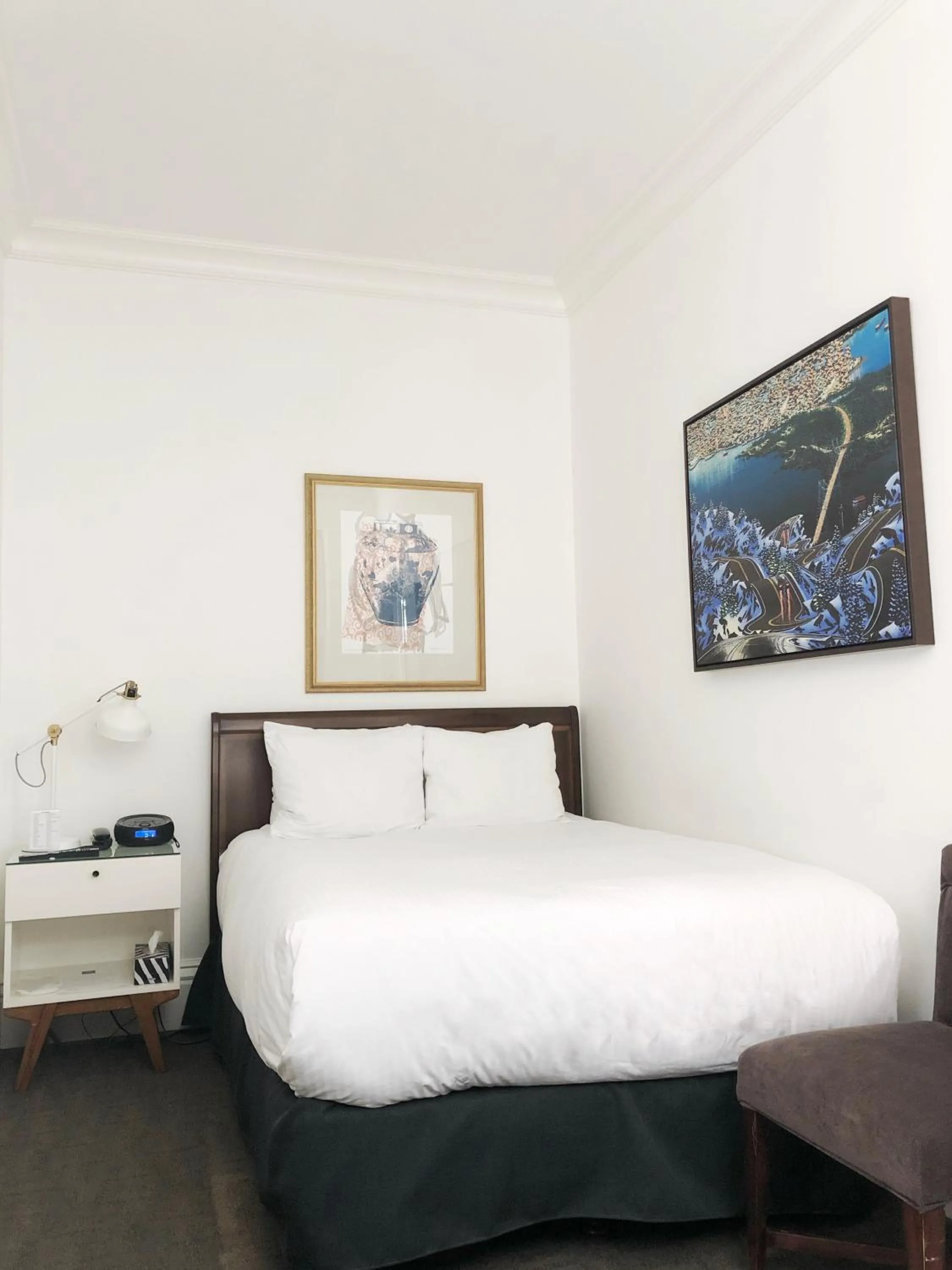 Small Double Bed (Private Bathroom) in Victorian Hotel