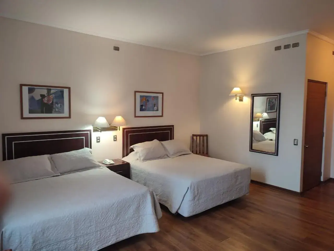 Bed in Hotel Francisco De Aguirre