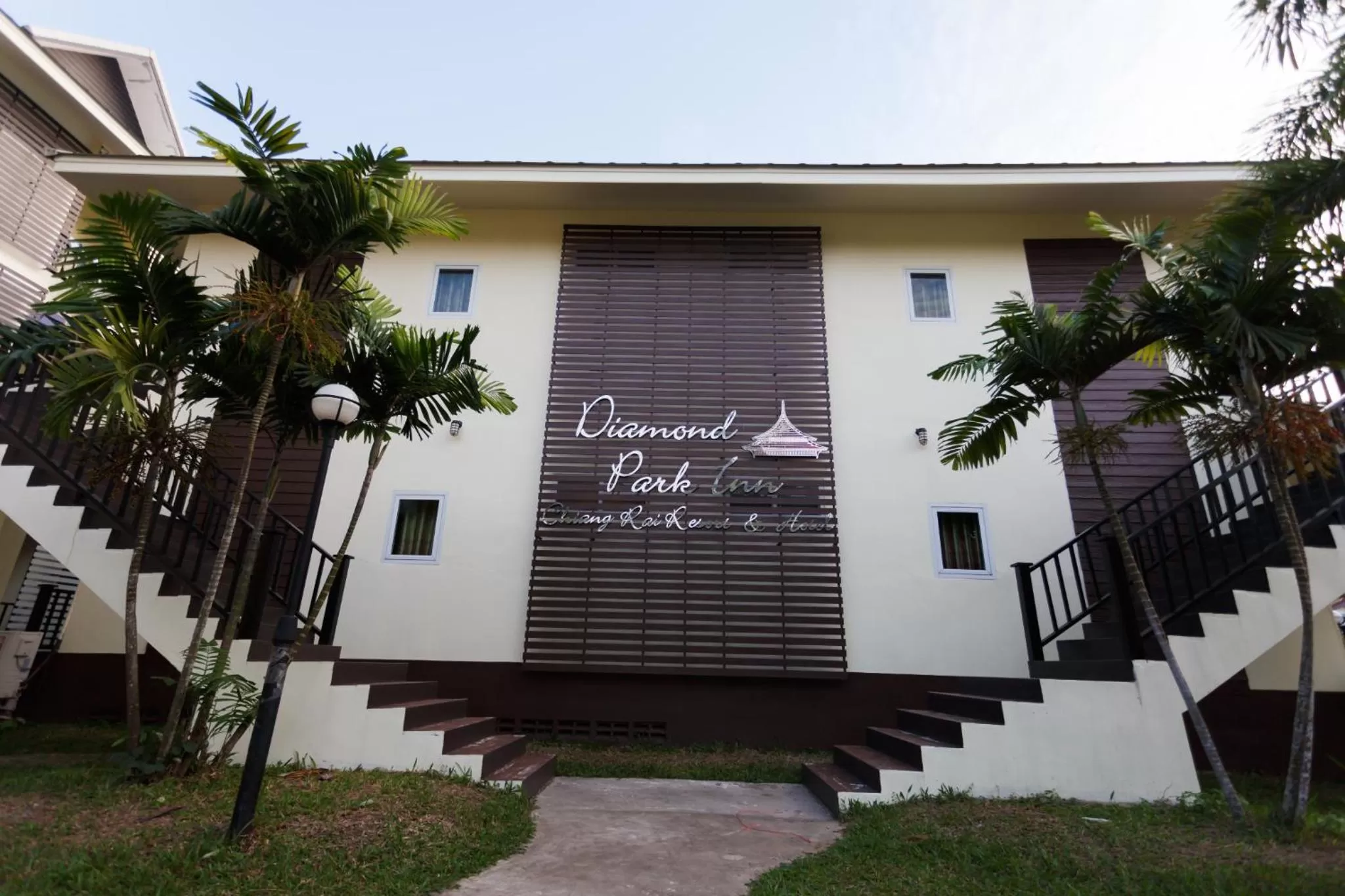Facade/entrance in Diamond Park Inn Chiangrai & Resort
