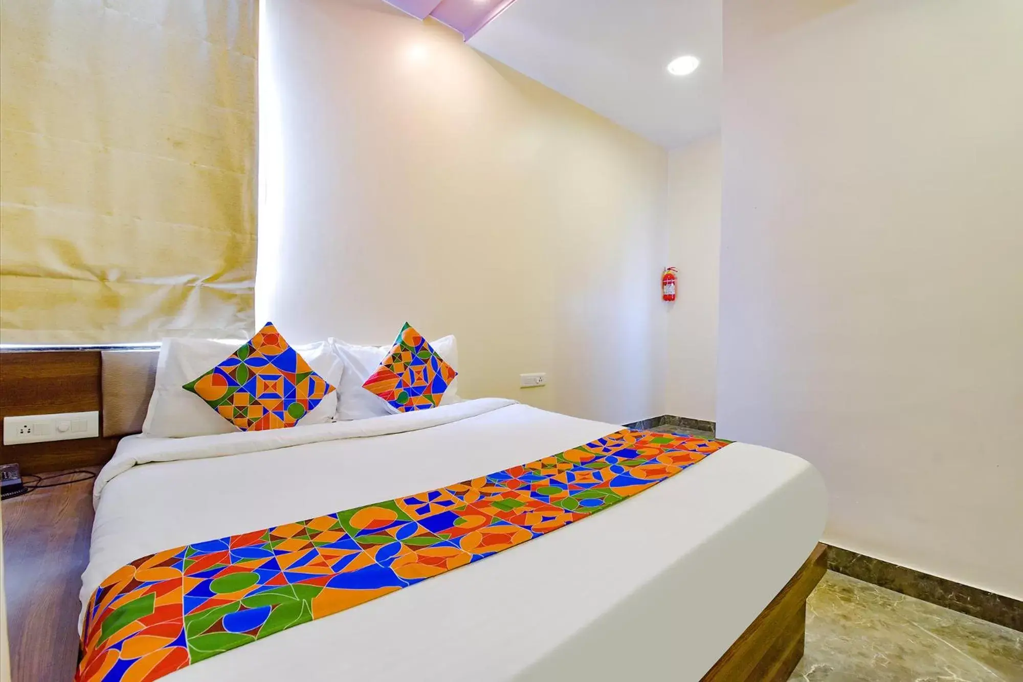 Bed in FabHotel Resolute Gopalpura Bed in FabHotel Resolute Gopalpura