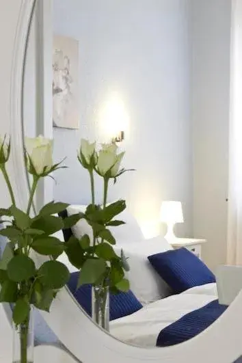 Decorative detail, Bed in Buchholz Downtown Hotel Decorative detail, Bed in Buchholz Downtown Hotel