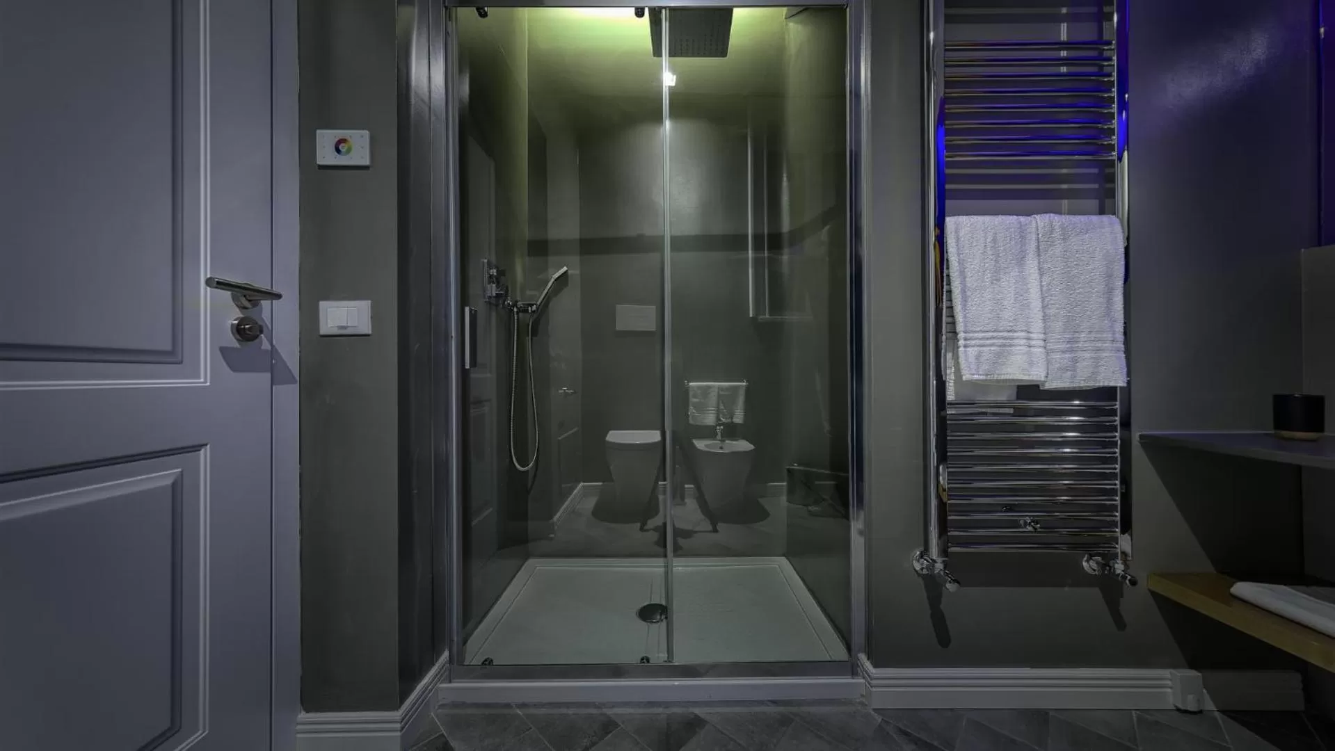 Shower in Suite del Ponte Normanno