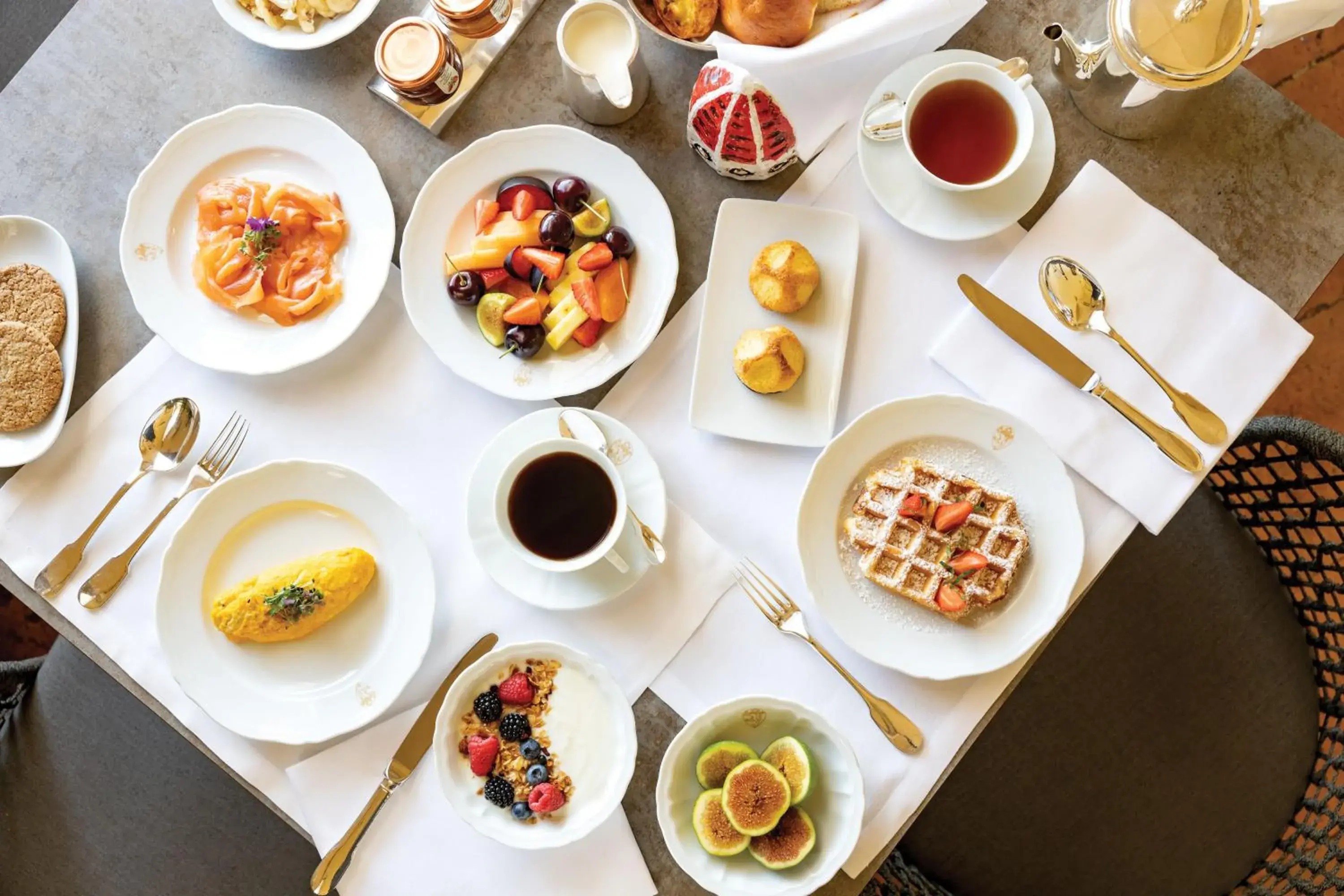 Breakfast in Villa San Michele, A Belmond Hotel, Florence