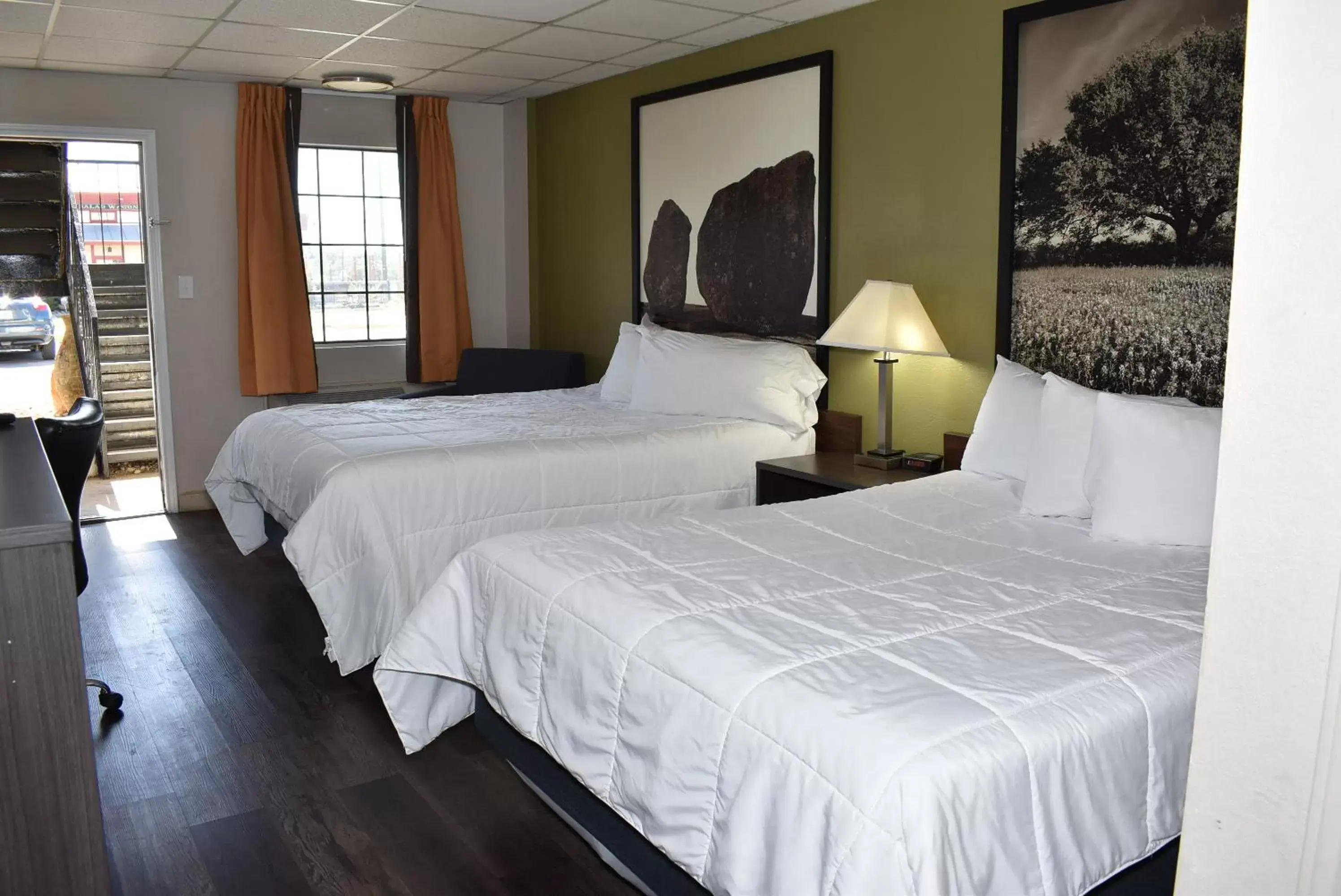 Bed in Super 8 by Wyndham Fredericksburg