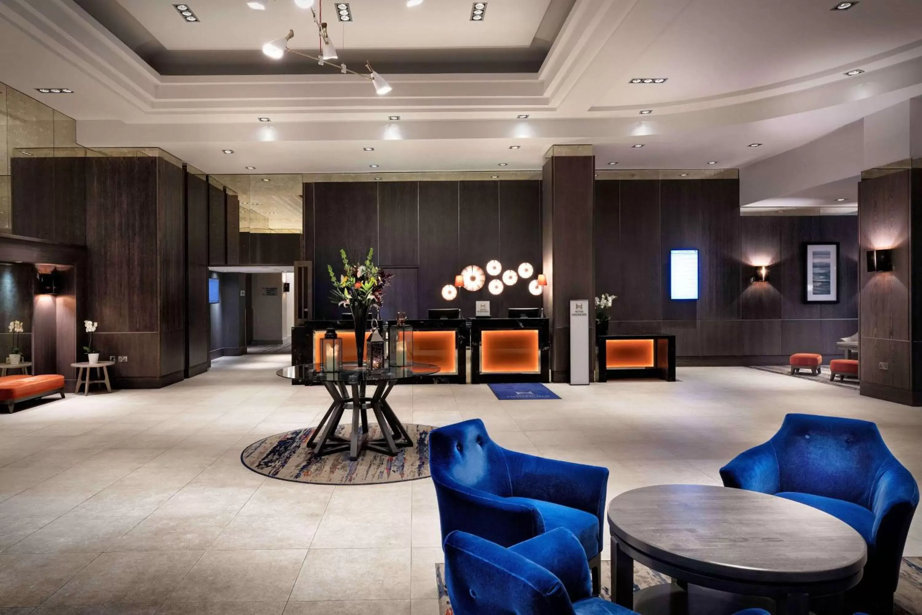 Lobby or reception, Lobby/Reception in DoubleTree by Hilton Glasgow Central