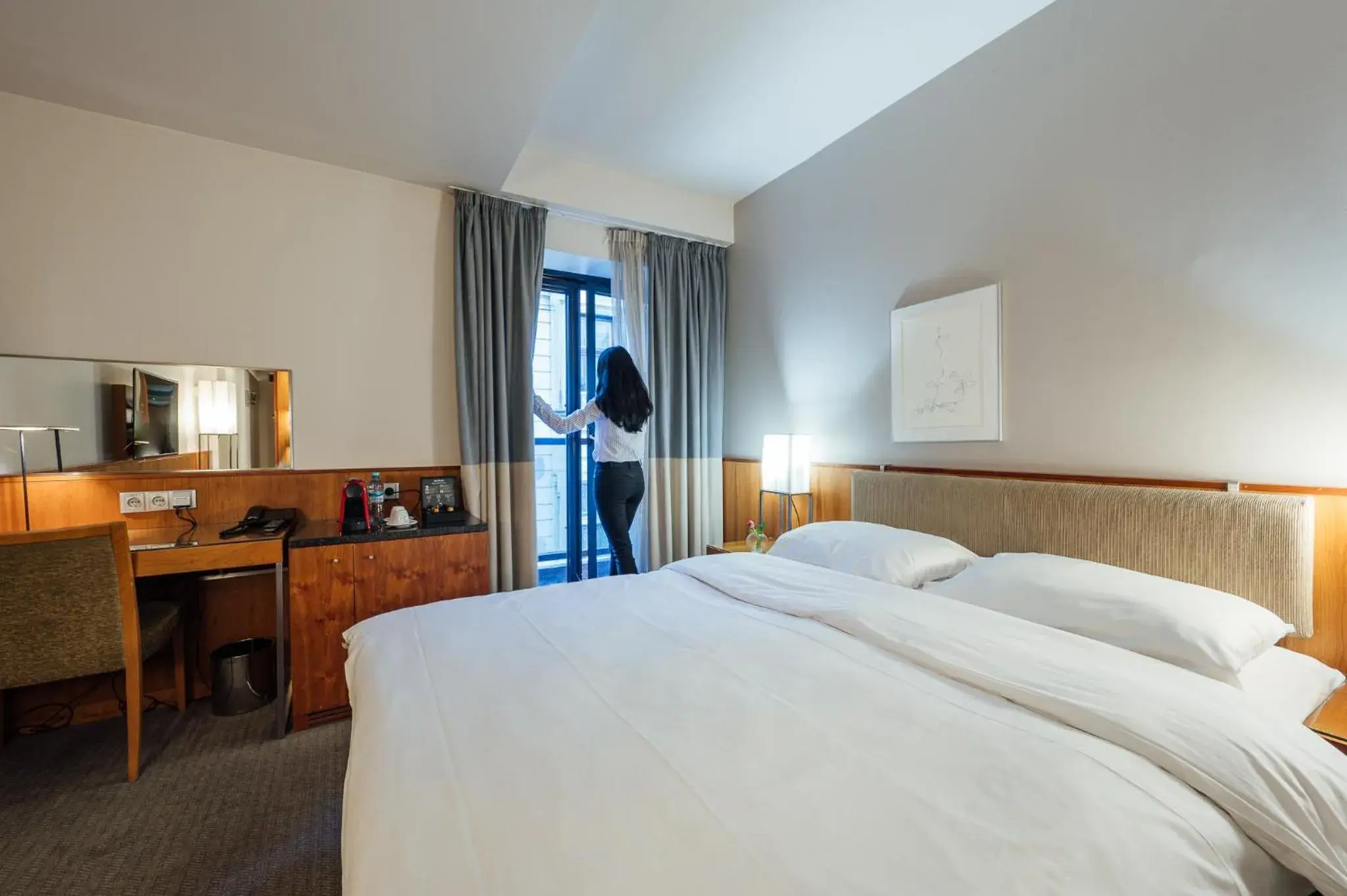 Bed in Peakture Hotel Bed in Peakture Hotel