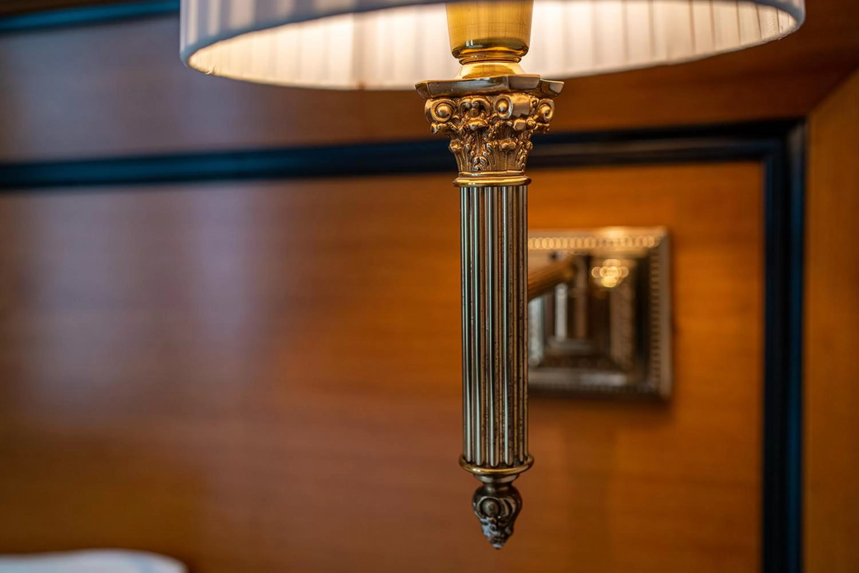 Decorative detail in All’Angelo Art Hotel