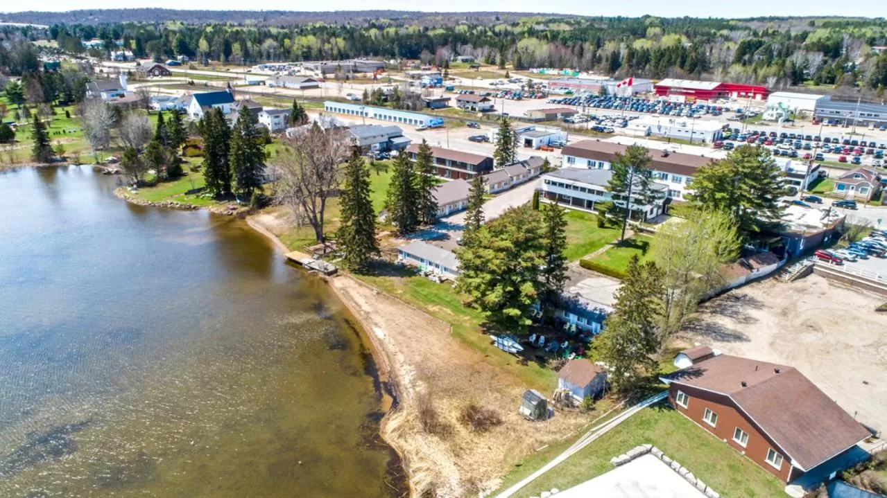 Bird's eye view in Caswell Resort