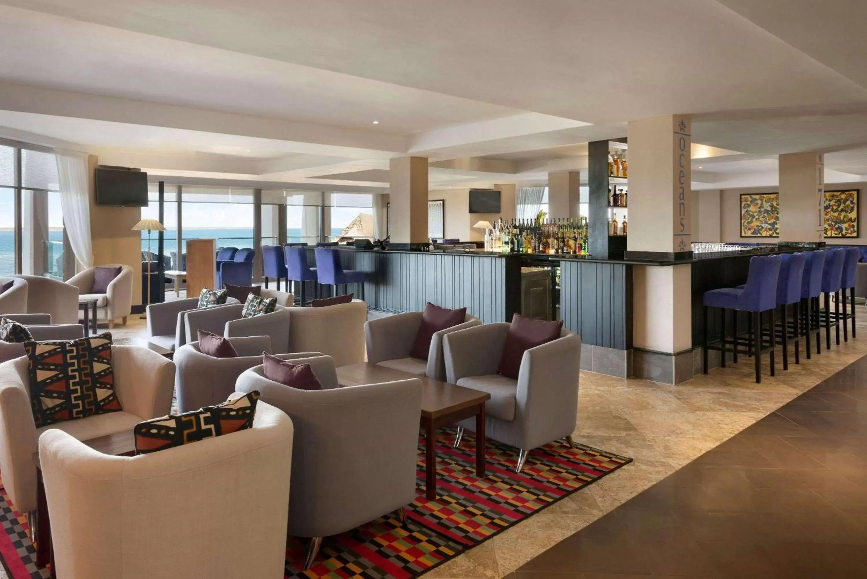 Restaurant/places to eat, Lounge/Bar in Ramada Resort By Wyndham Dar es Salaam