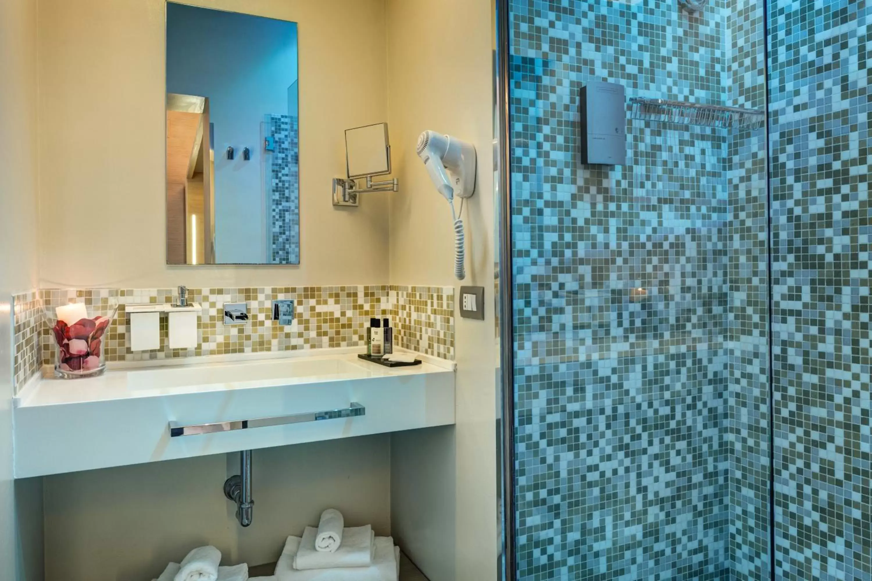 Shower, Bathroom in Dharma Luxury Hotel