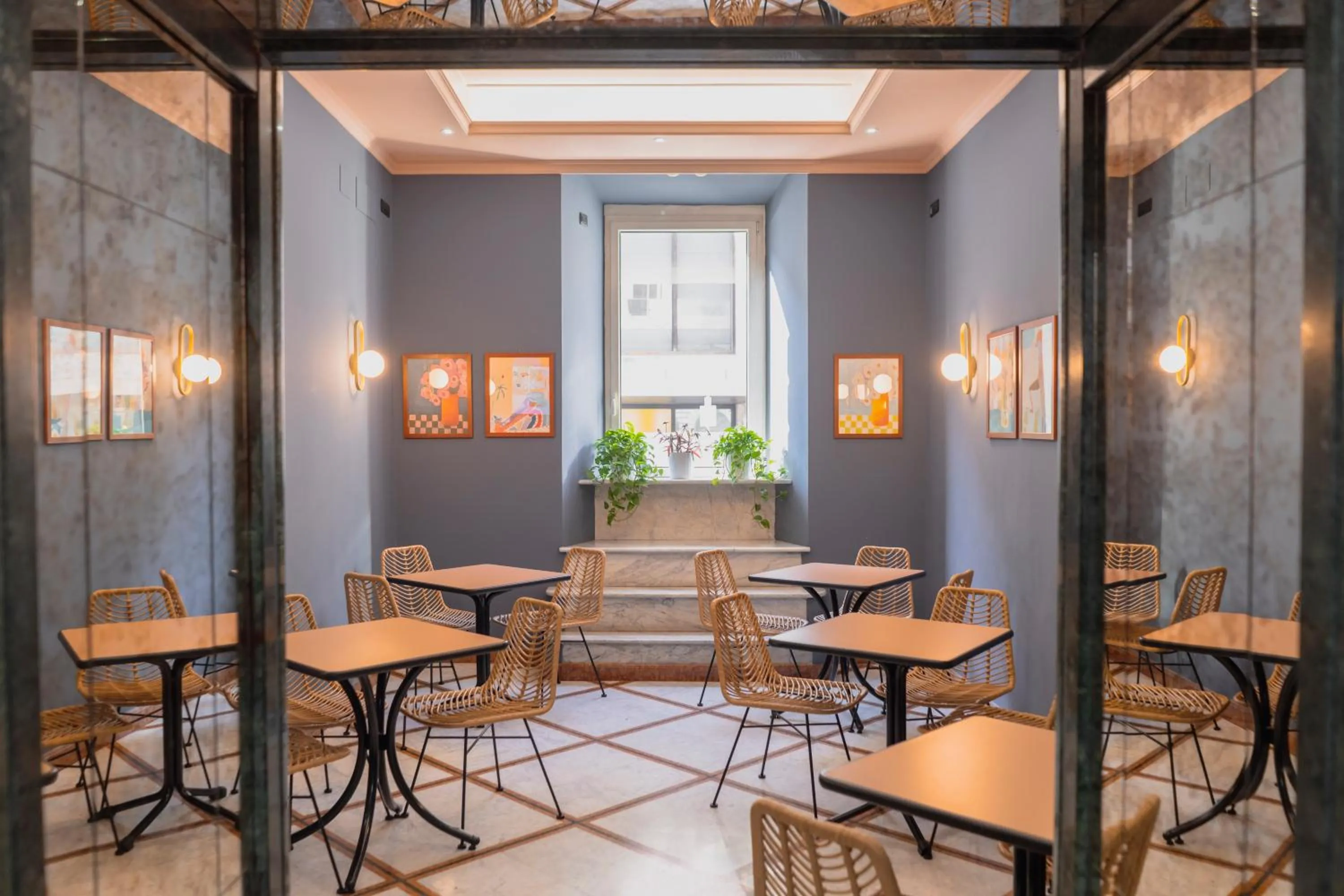 Seating area in Hotel Marisa