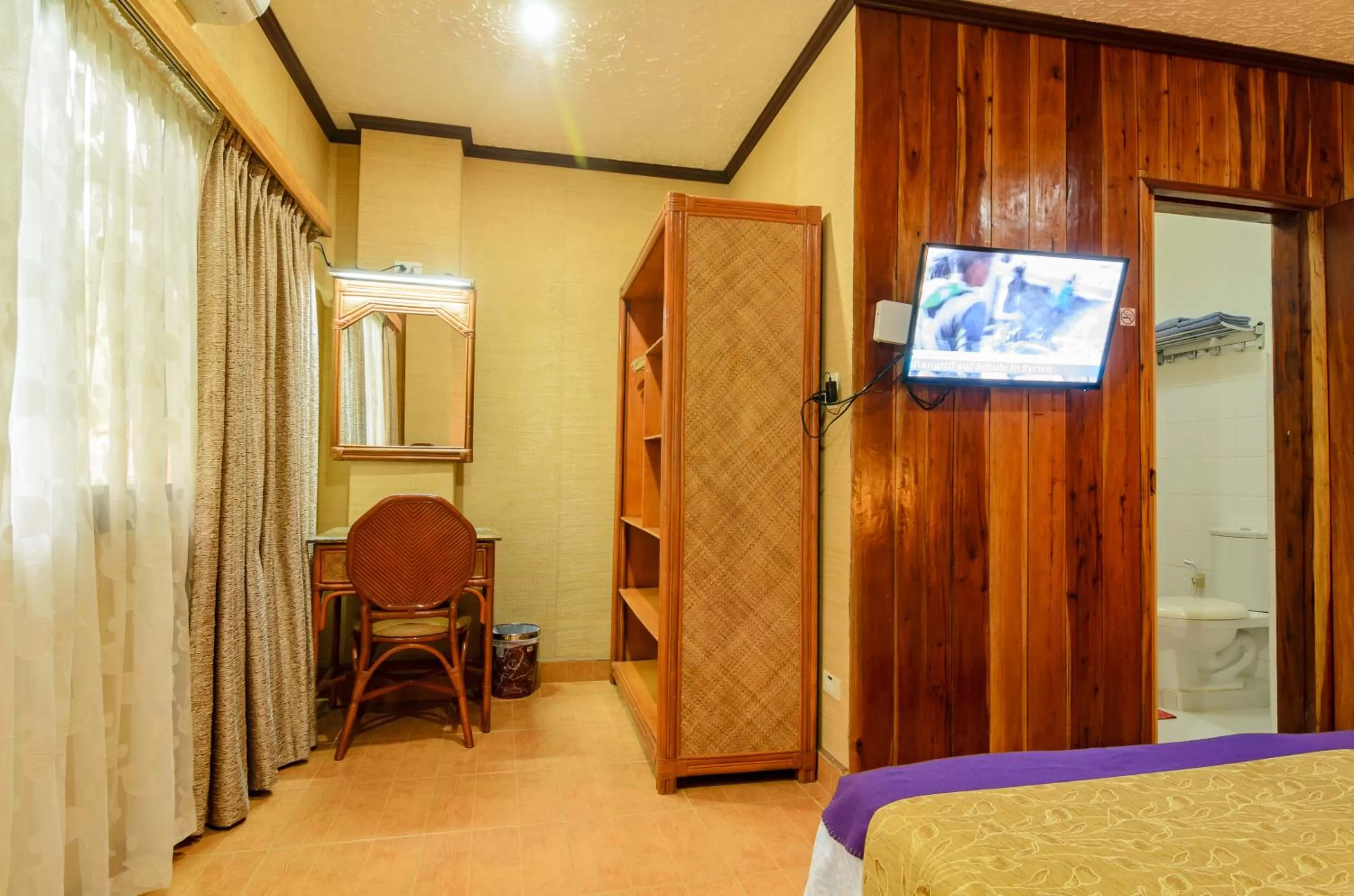 TV and multimedia, Bed in Hayahay Resort