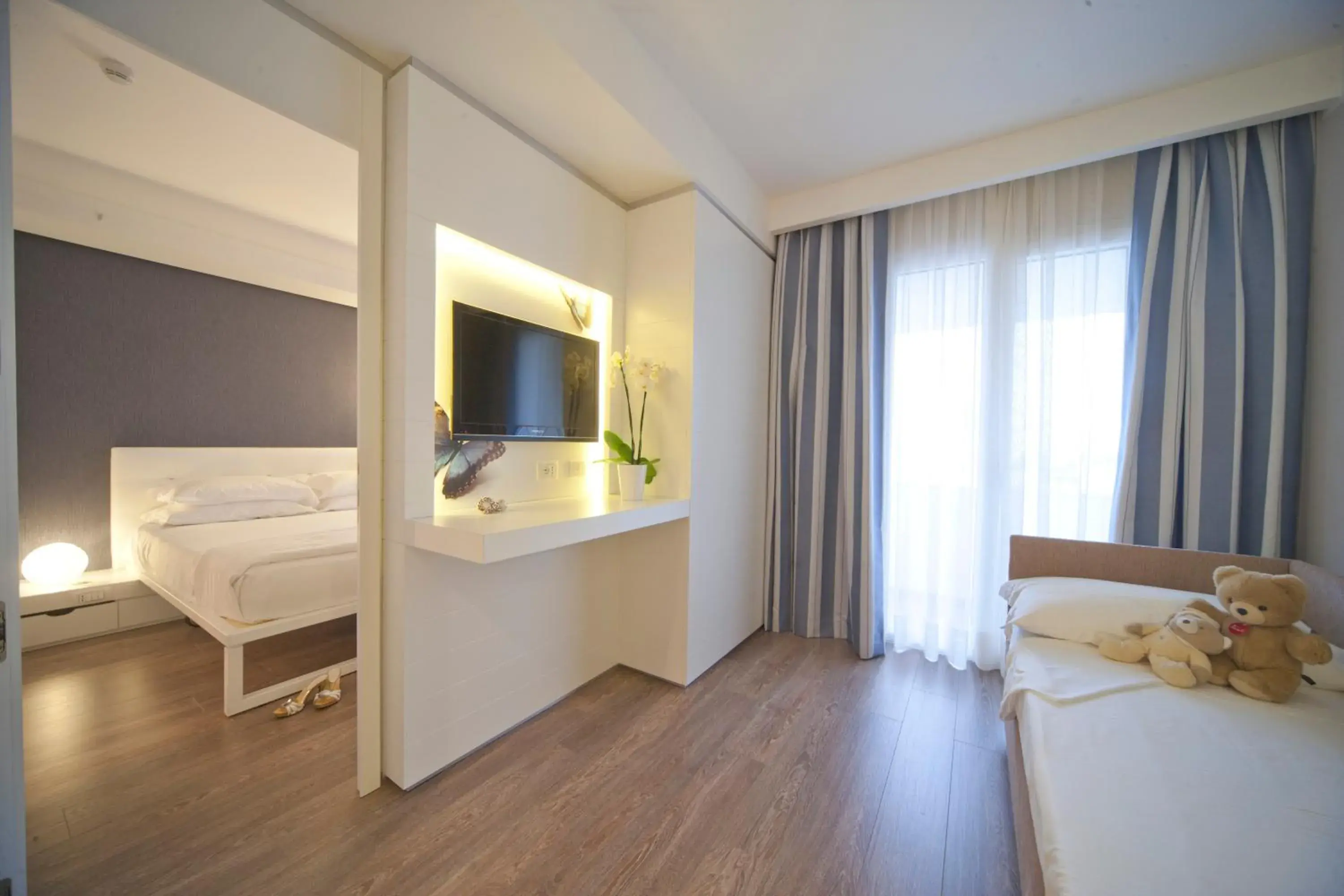 TV and multimedia, Bed in Oxygen Lifestyle Hotel/Helvetia Parco