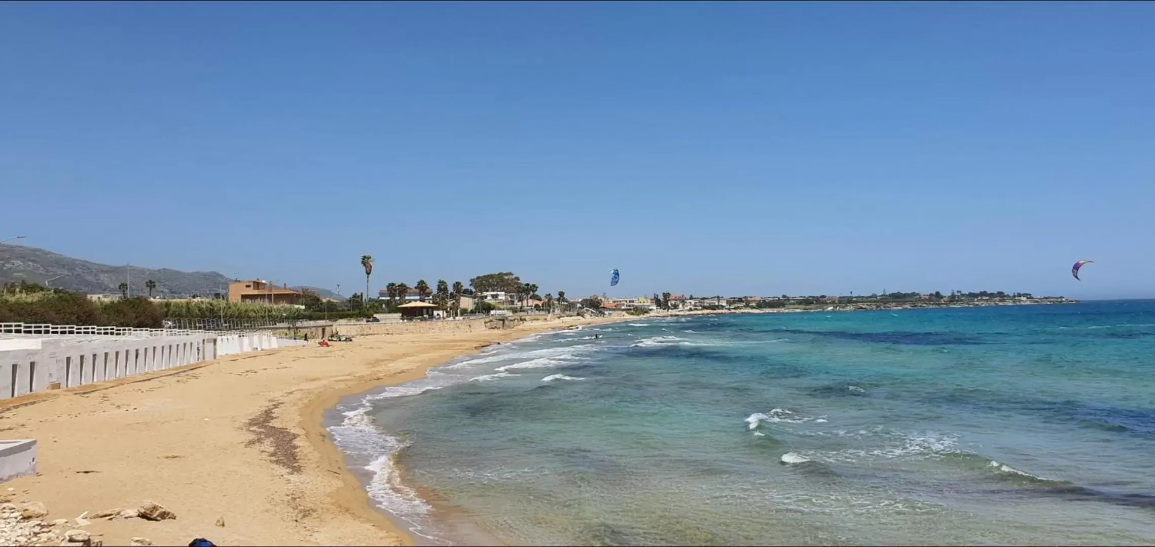 Beach in La Rosa dei venti