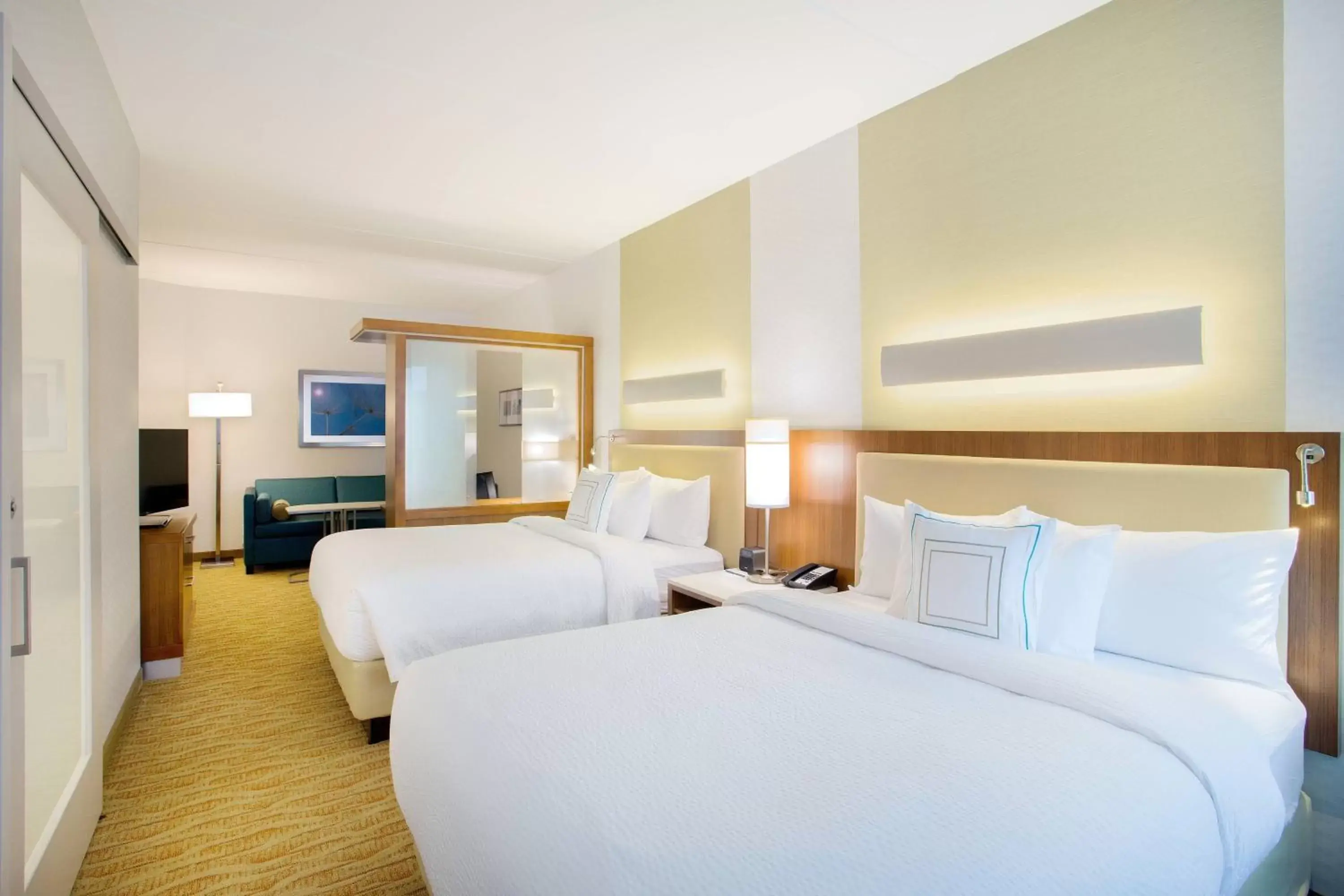 Bedroom, Bed in SpringHill Suites by Marriott Mount Laurel