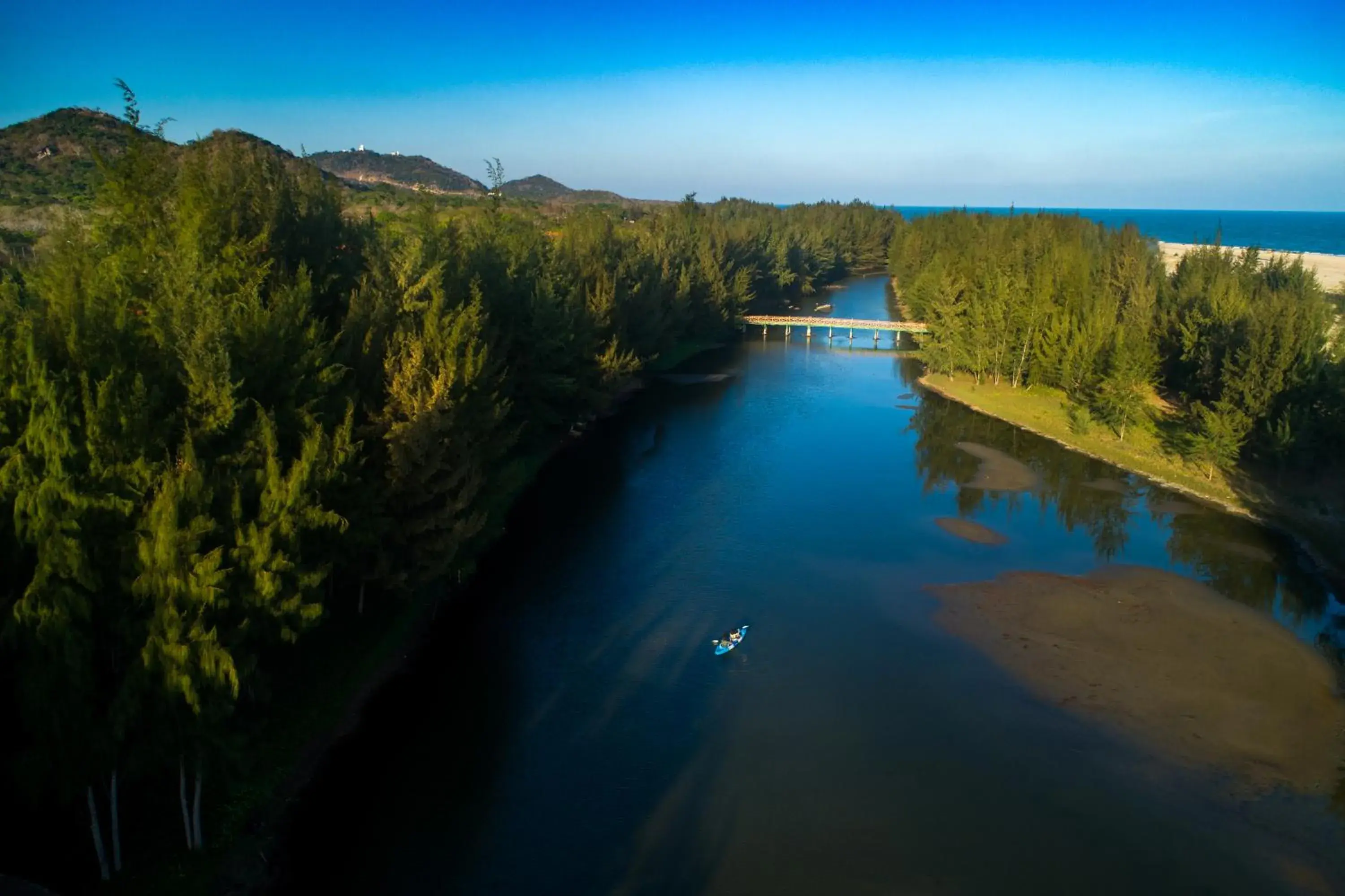 Natural landscape, Bird's-eye View in Seava Ho Tram Beach Resort