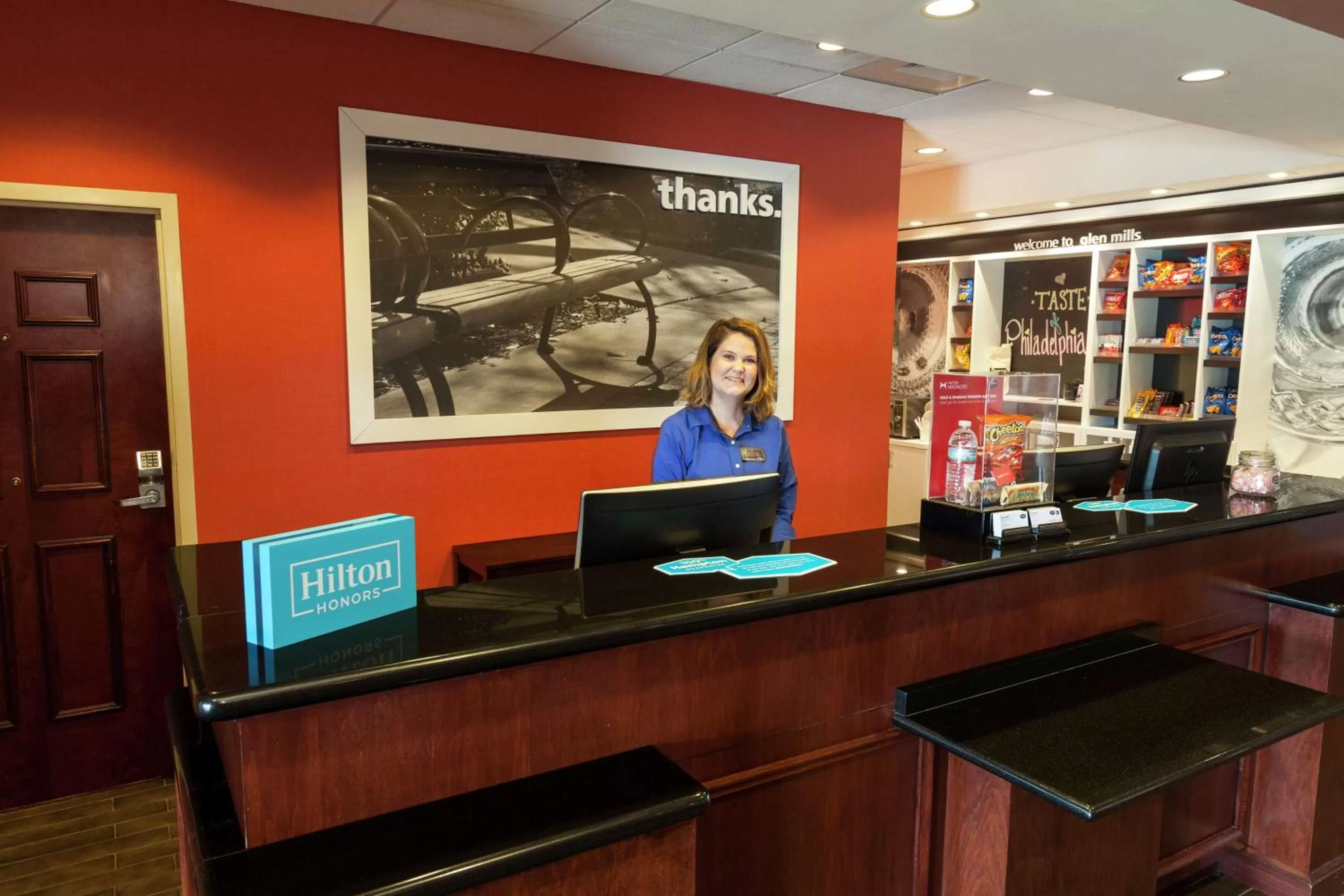 Lobby or reception in Hampton Inn & Suites Chadds Ford