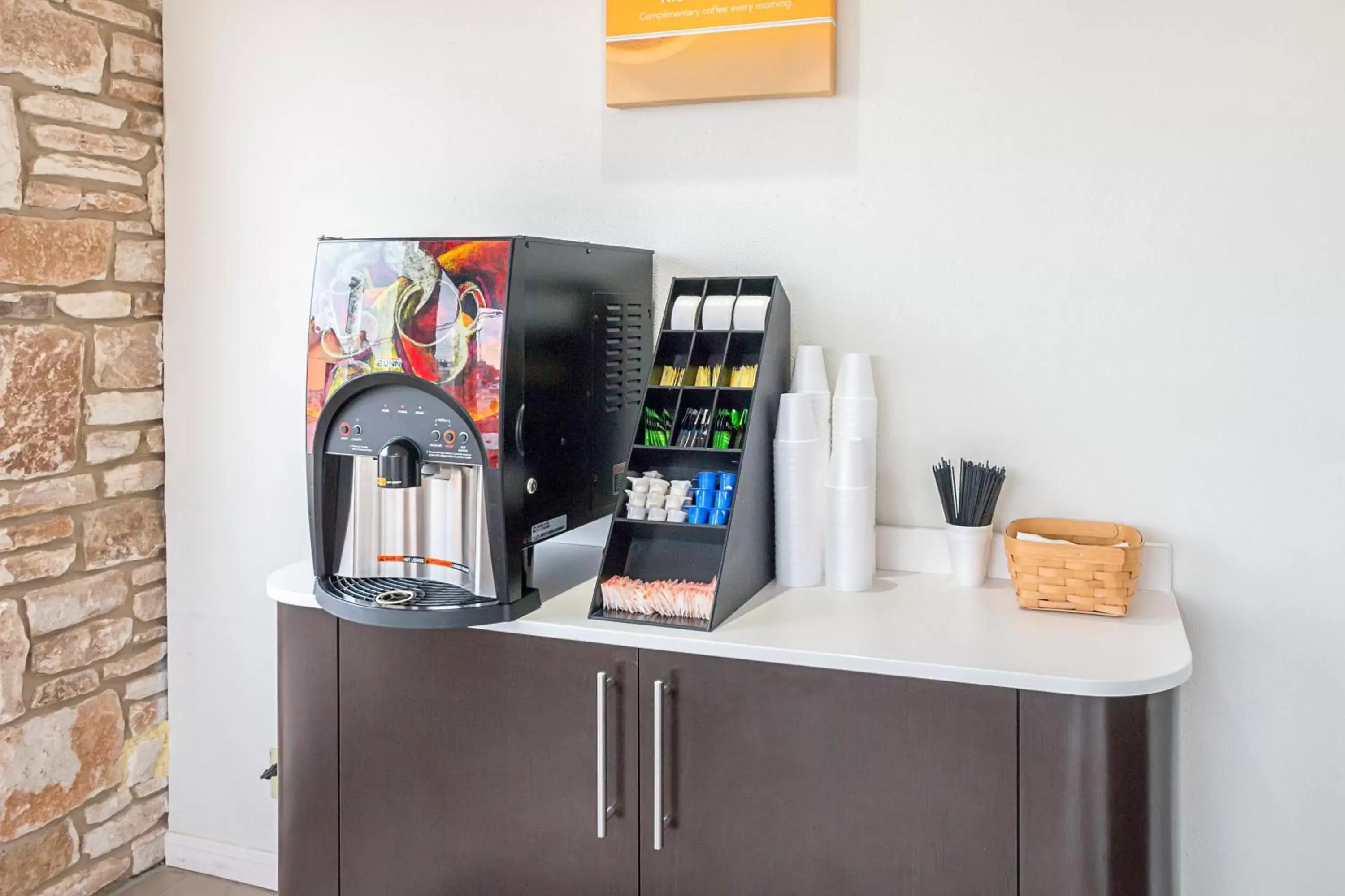 Lobby or reception, Coffee/Tea Facilities in Motel 6-Boerne, TX