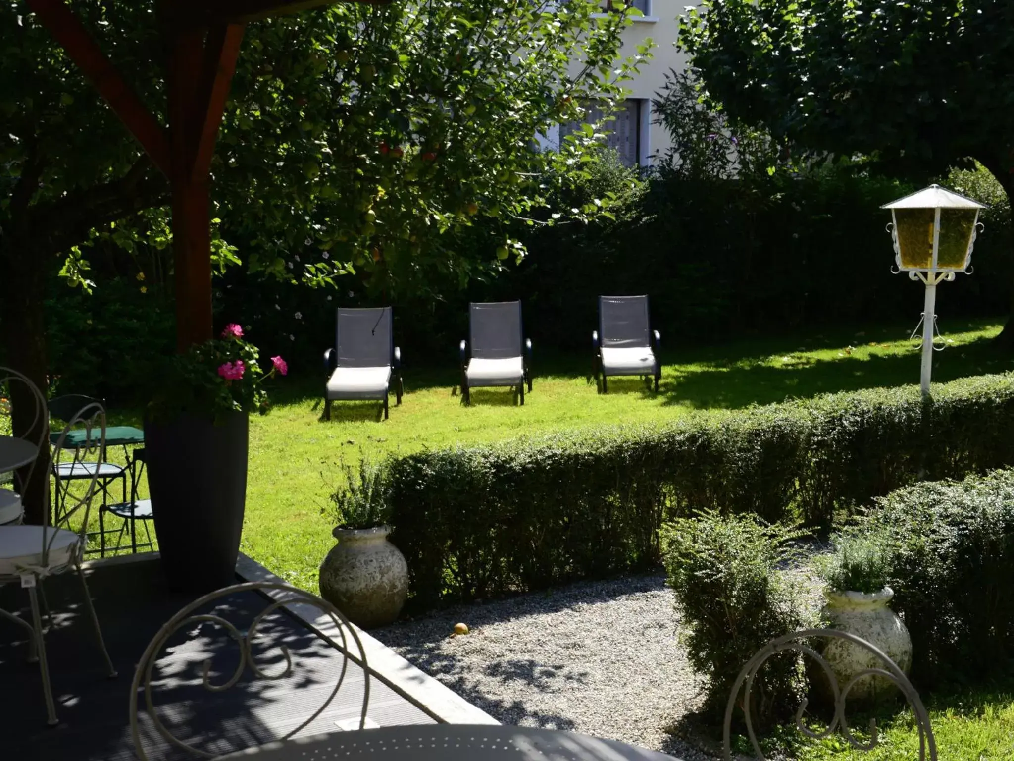 Garden in Hotel Les Terrasses