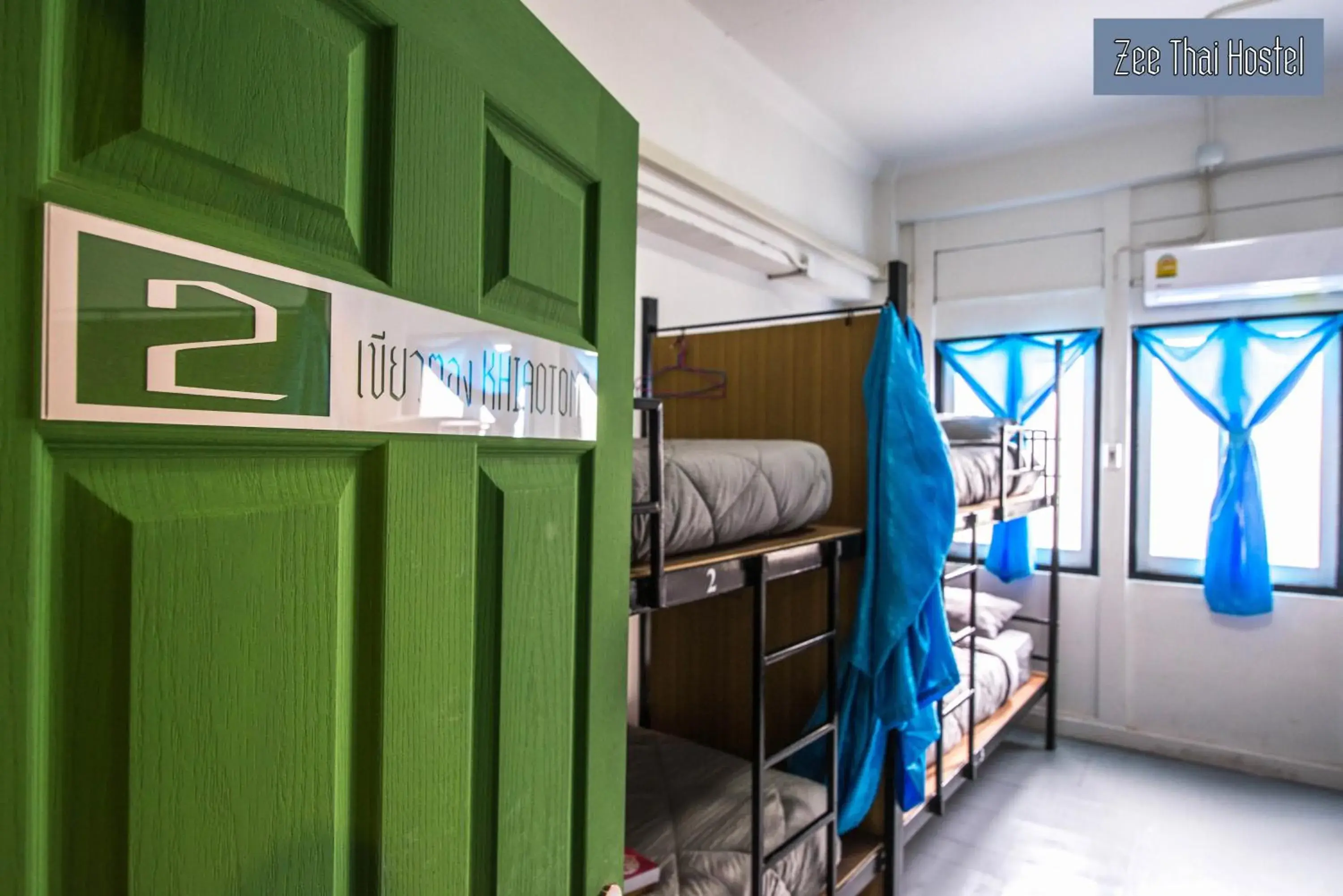 Bedroom, Bunk Bed in Zee Thai Hostel
