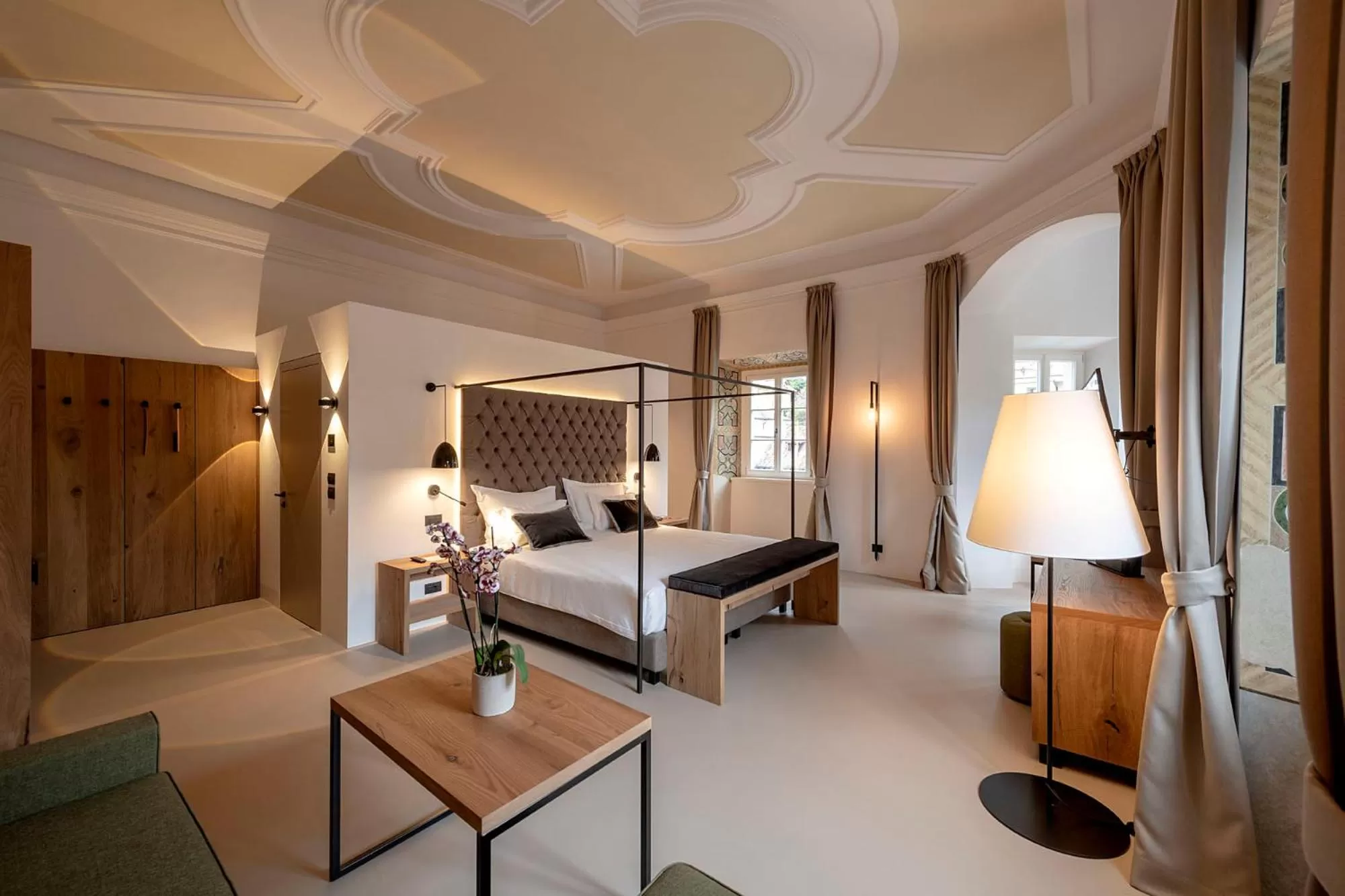 Bedroom, Bed in Castel Hörtenberg