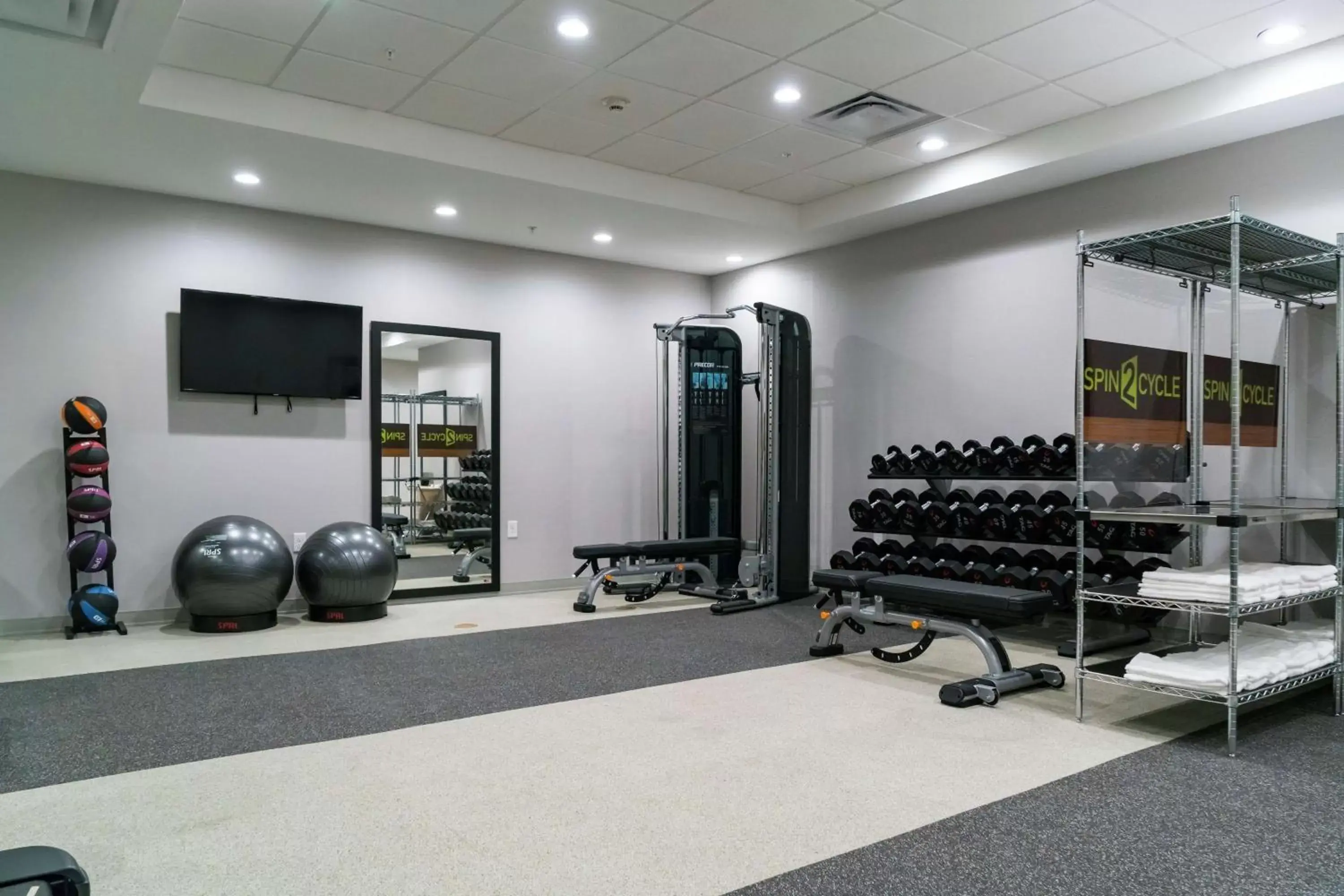 Fitness centre/facilities, Fitness Center/Facilities in Home2 Suites By Hilton Jackson Flowood Airport Area
