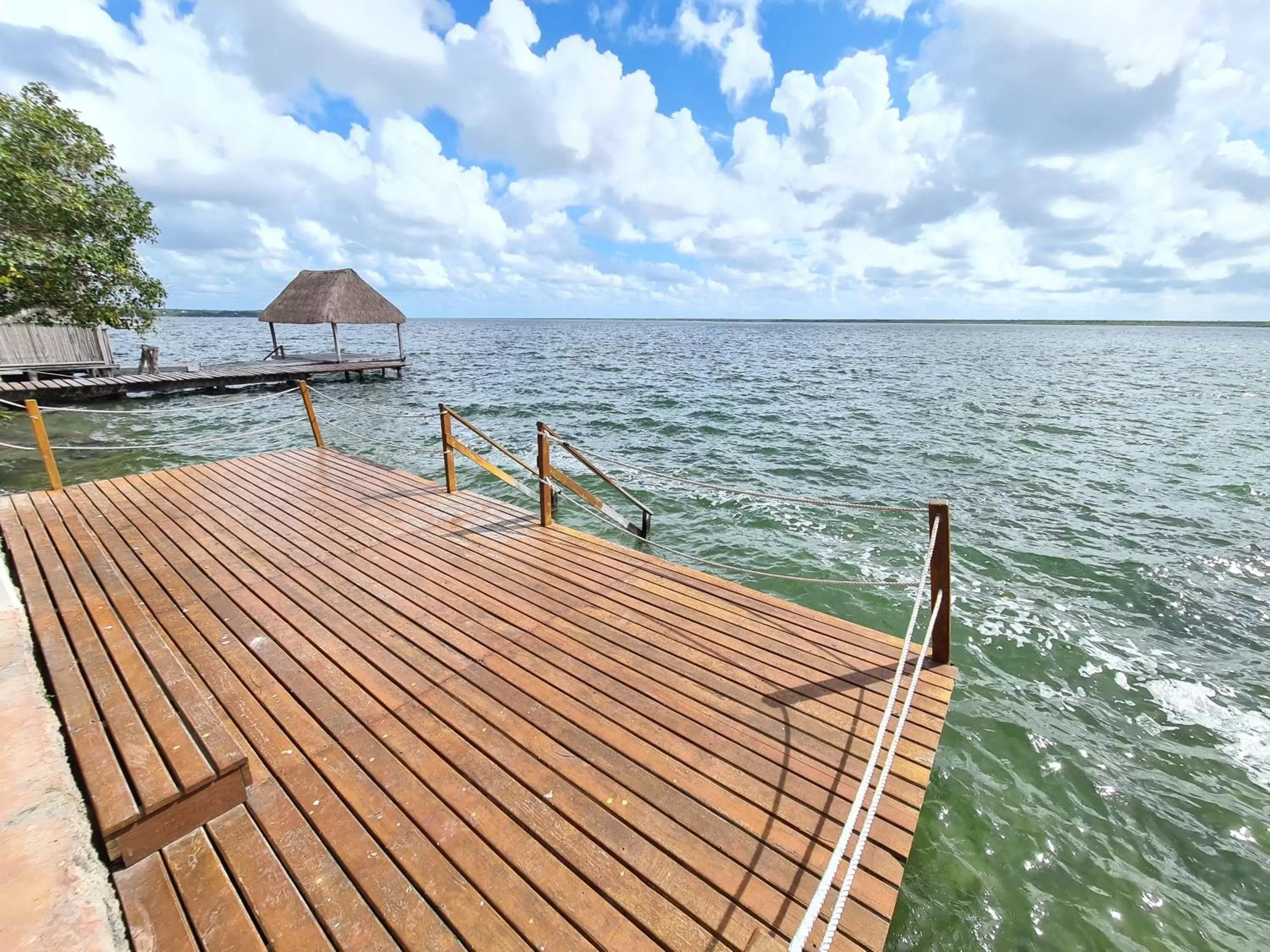 Beach in Hotel Vista Laguna Bacalar