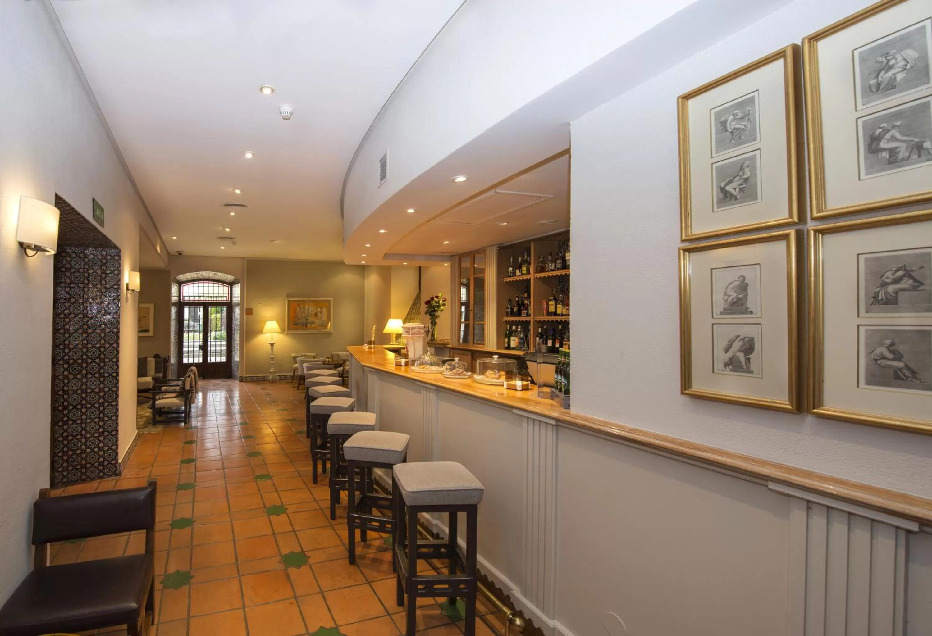 Lounge or bar in Parador de Ávila