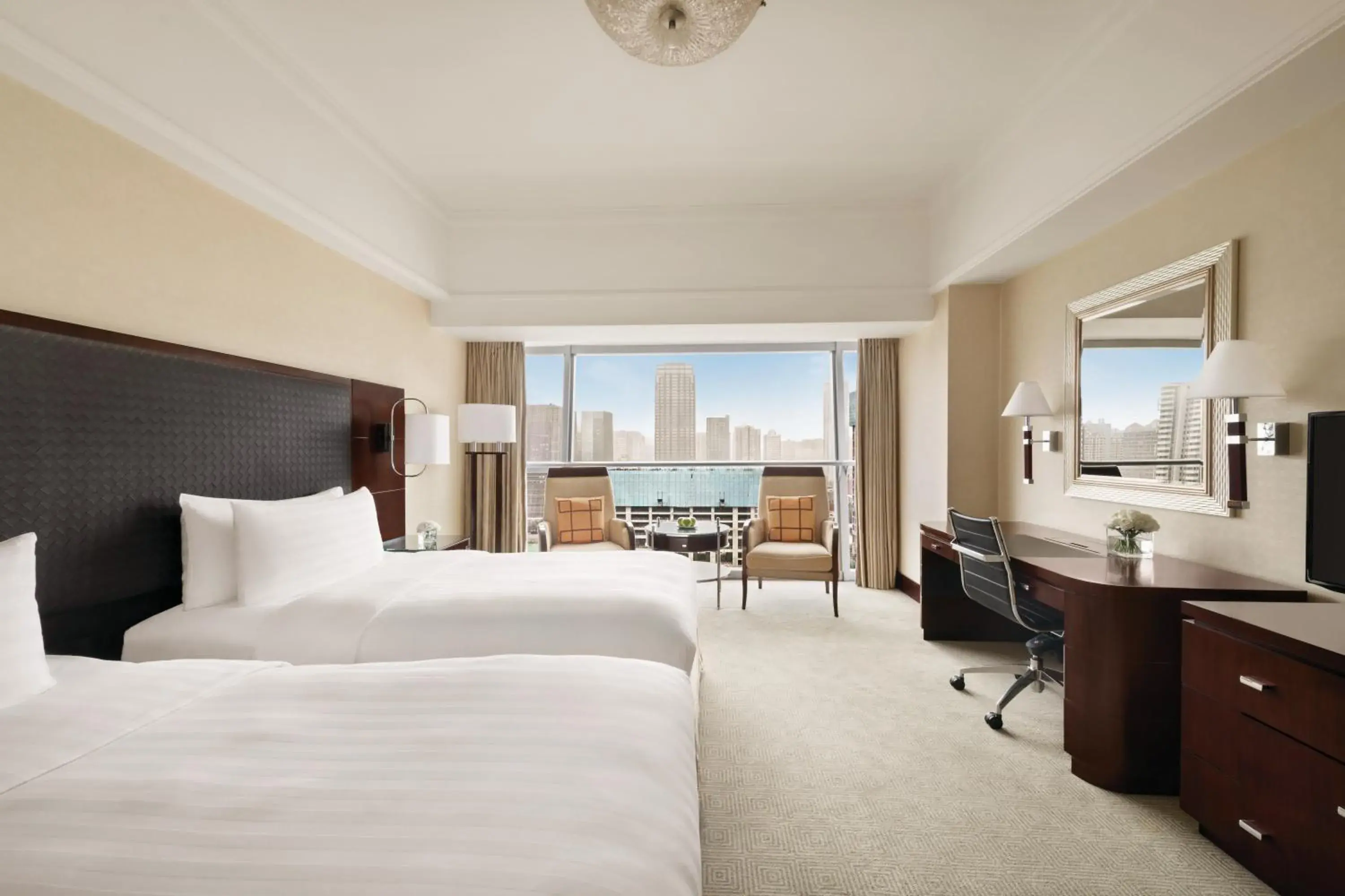 Photo of the whole room, Bed in Shangri-La Xian Photo of the whole room, Bed in Shangri-La Xian