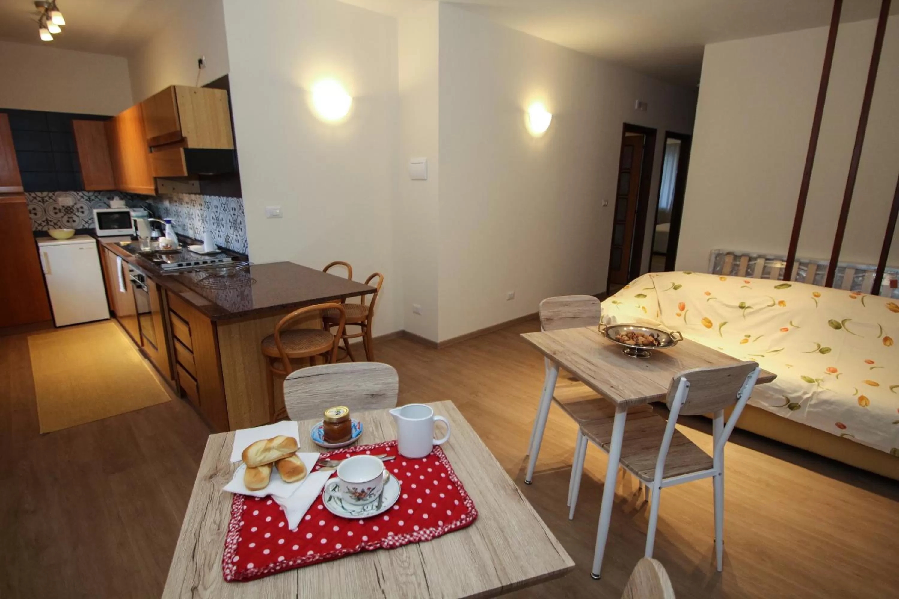 Food and drinks in AceroRosso B&B