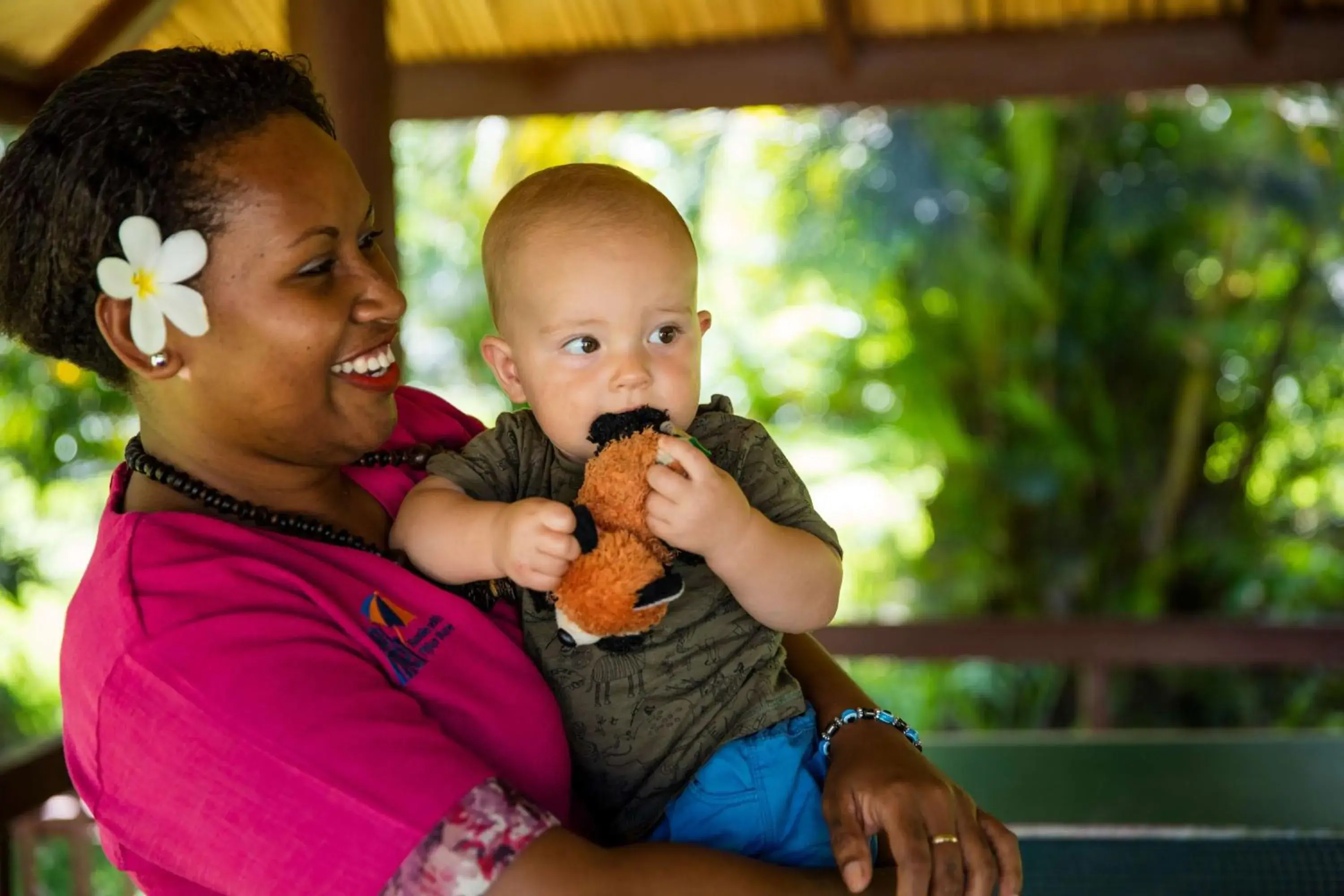 Property building in Outrigger Fiji Beach Resort Property building in Outrigger Fiji Beach Resort
