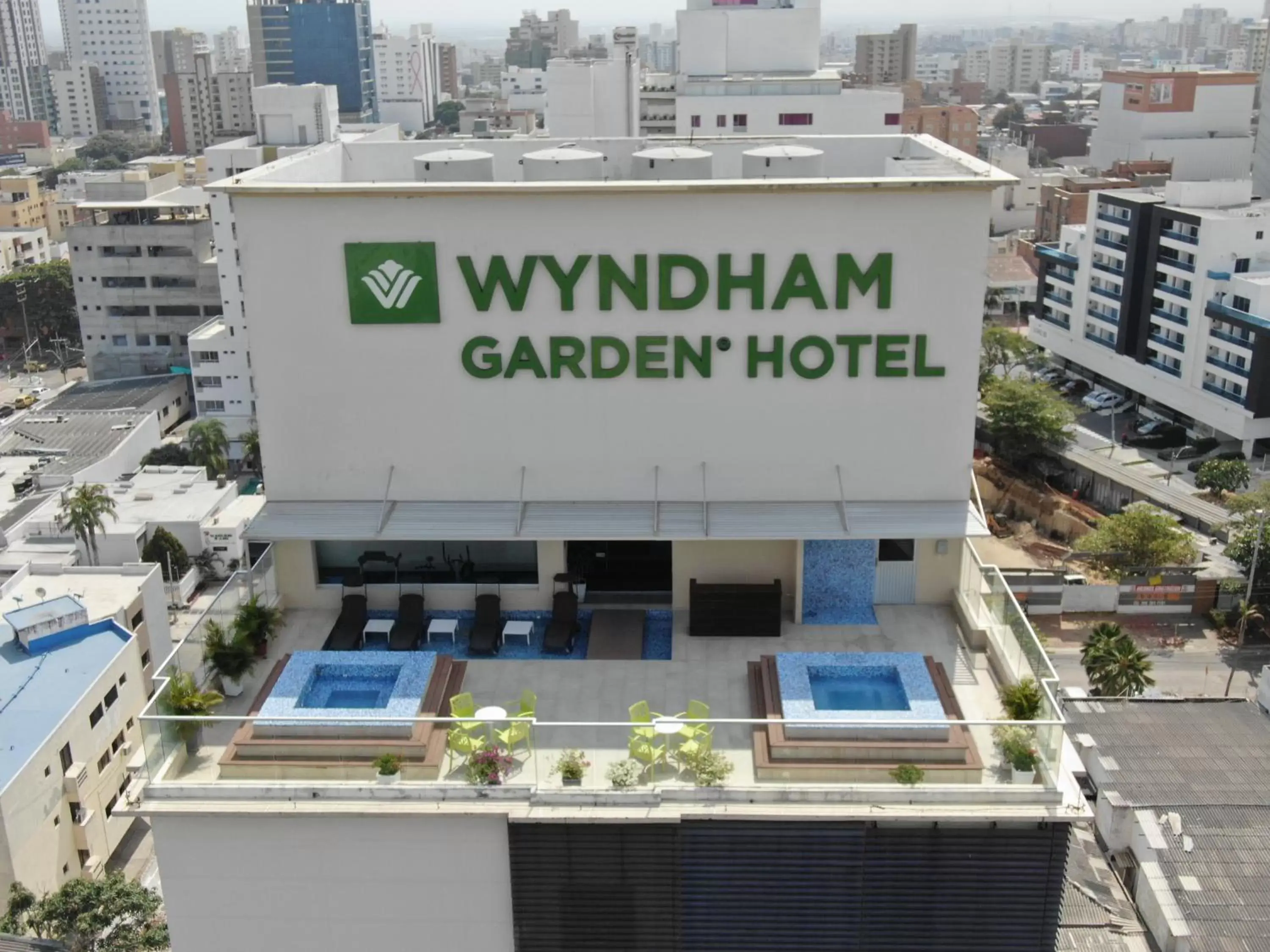 Property logo or sign, Pool View in Wyndham Garden Barranquilla