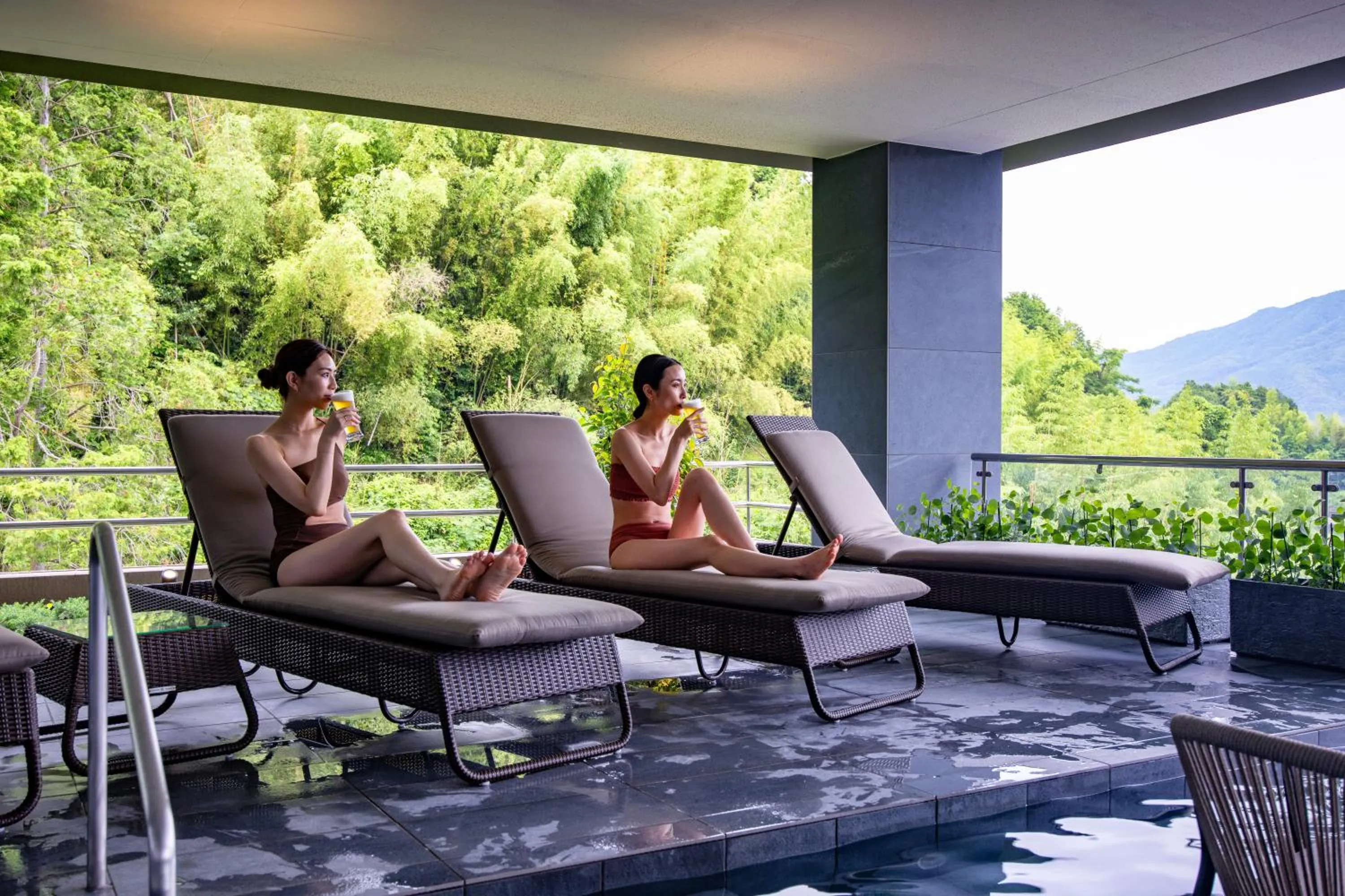 Spa and wellness centre/facilities in Urari Takeo Garden Terrace Spa Resorts