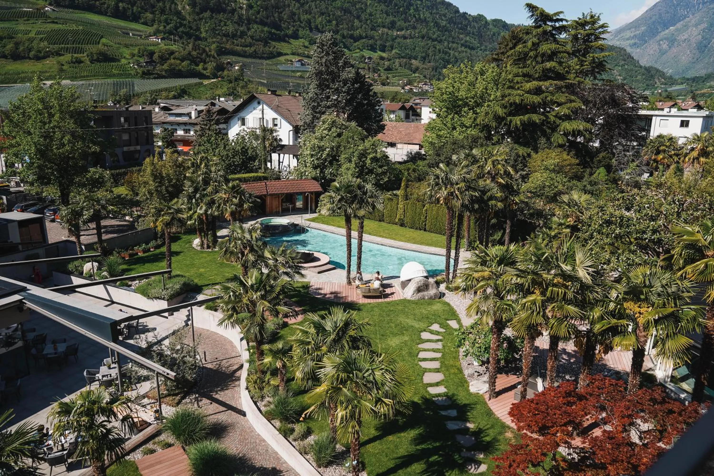 Garden in Hotel Das Dorner