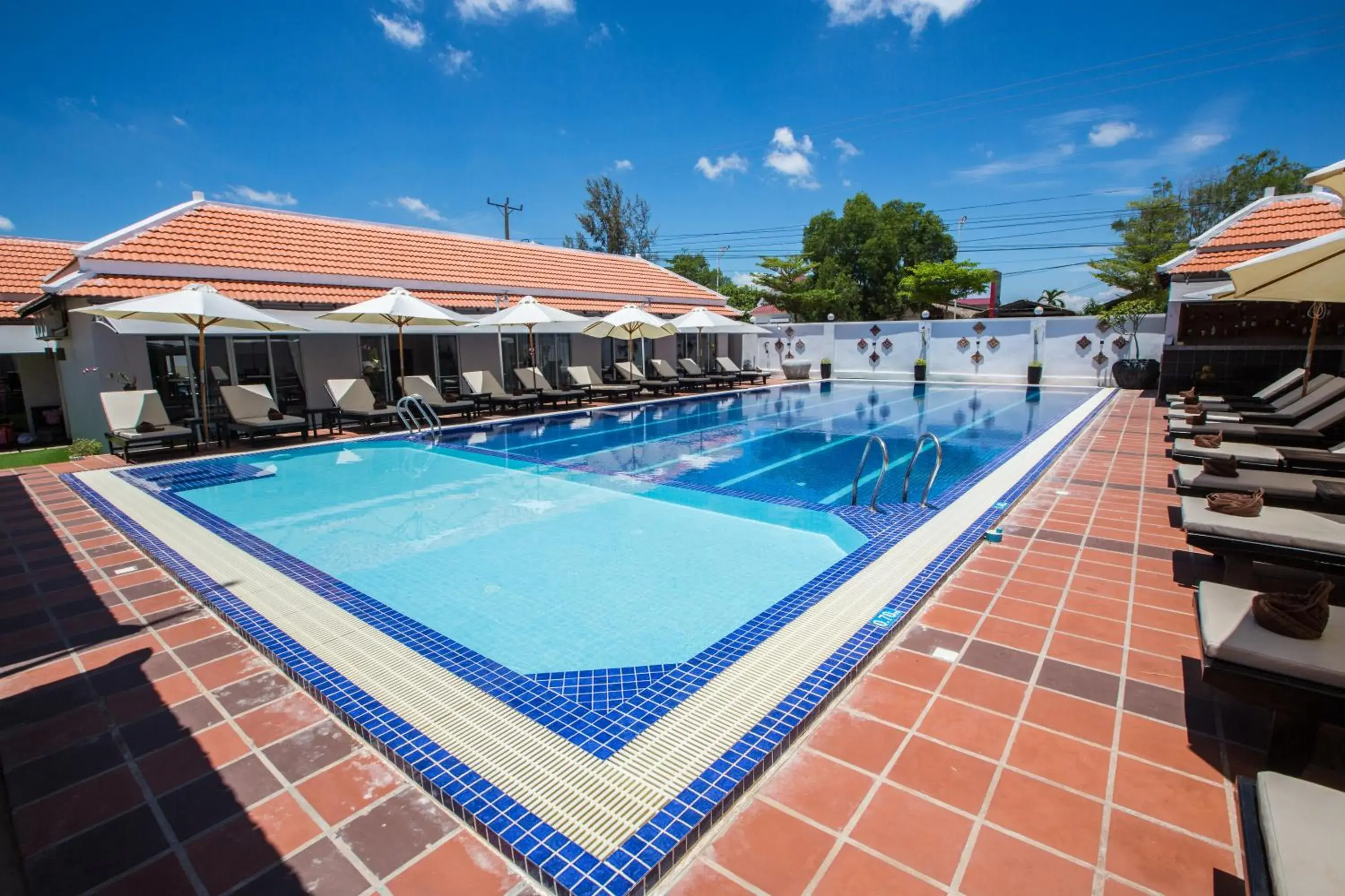 Pool view in Good Time Resort Pool view in Good Time Resort
