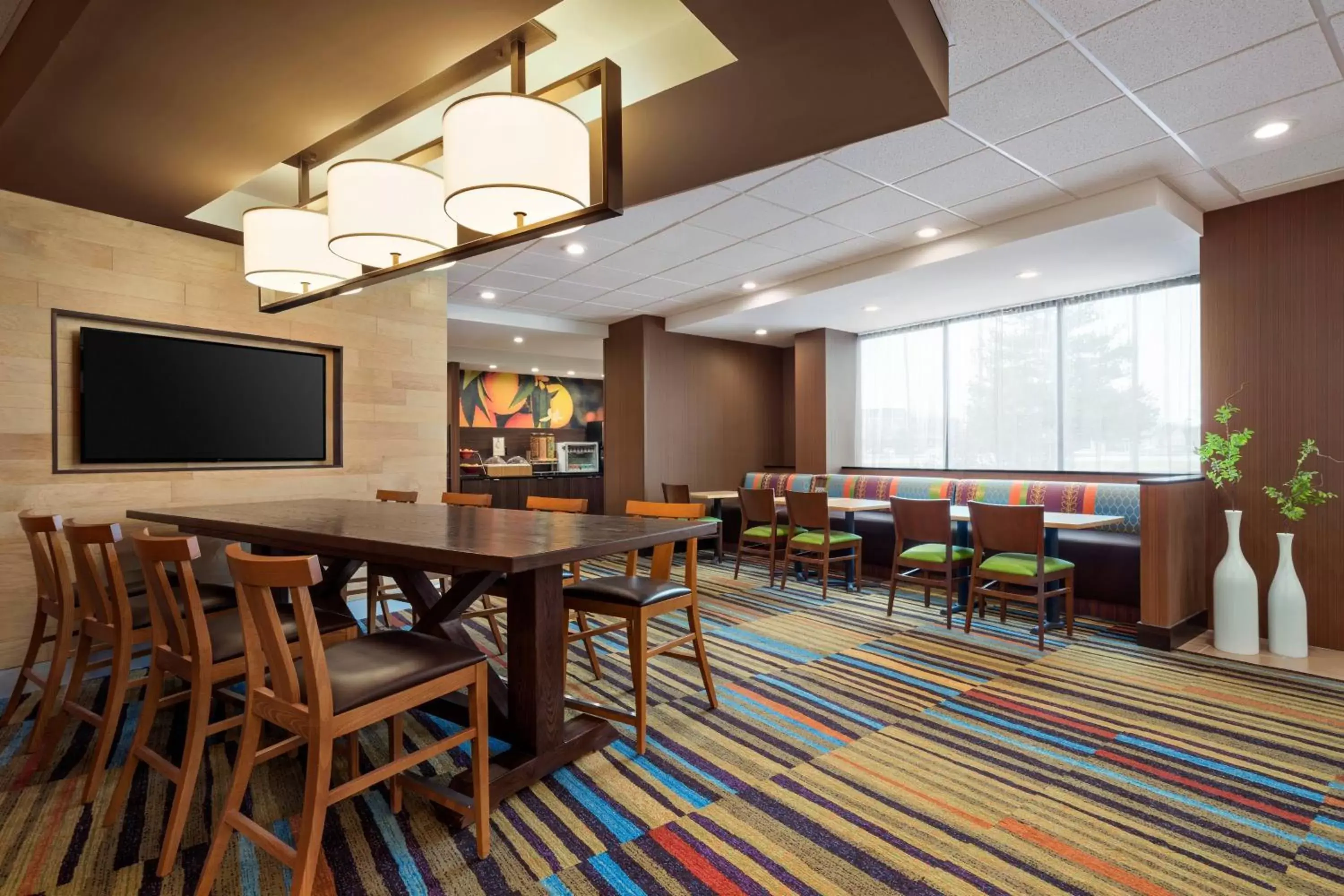 Lobby or reception, Restaurant/Places to Eat in Fairfield Inn by Marriott Philadelphia West Chester/Exton