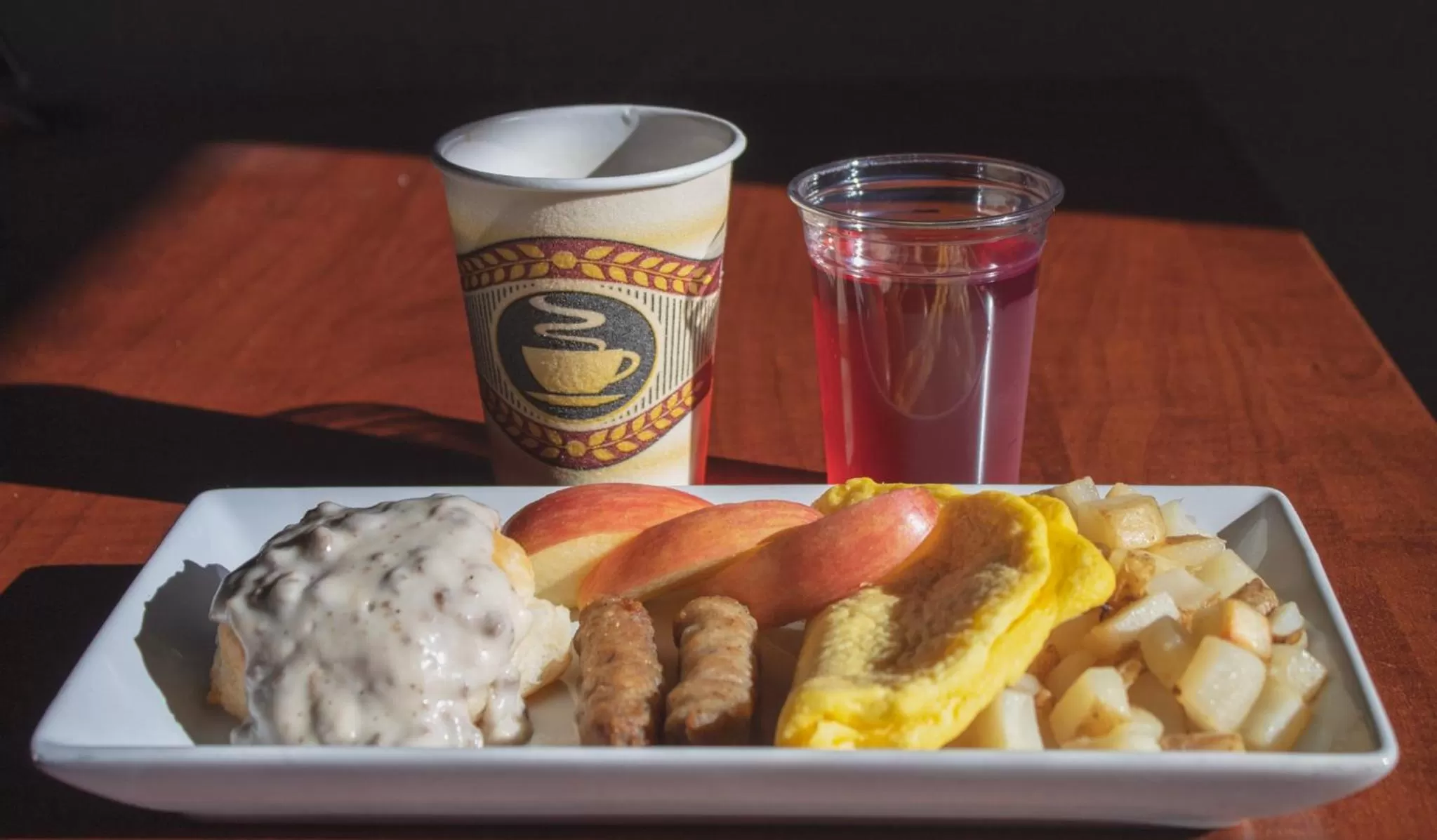 Breakfast in Glacier Peaks Hotel