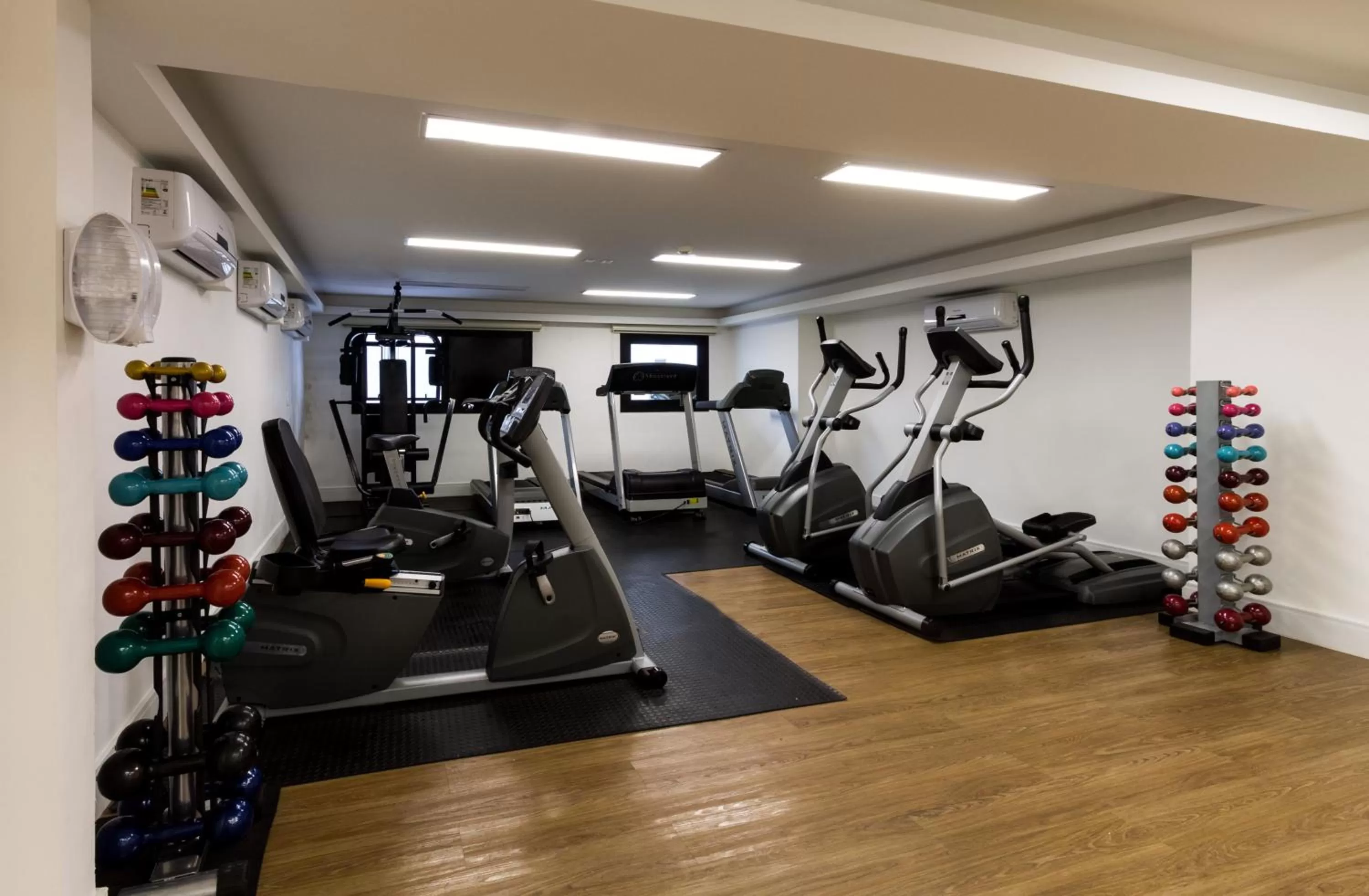 Fitness centre/facilities in Hotel WZ Jardins