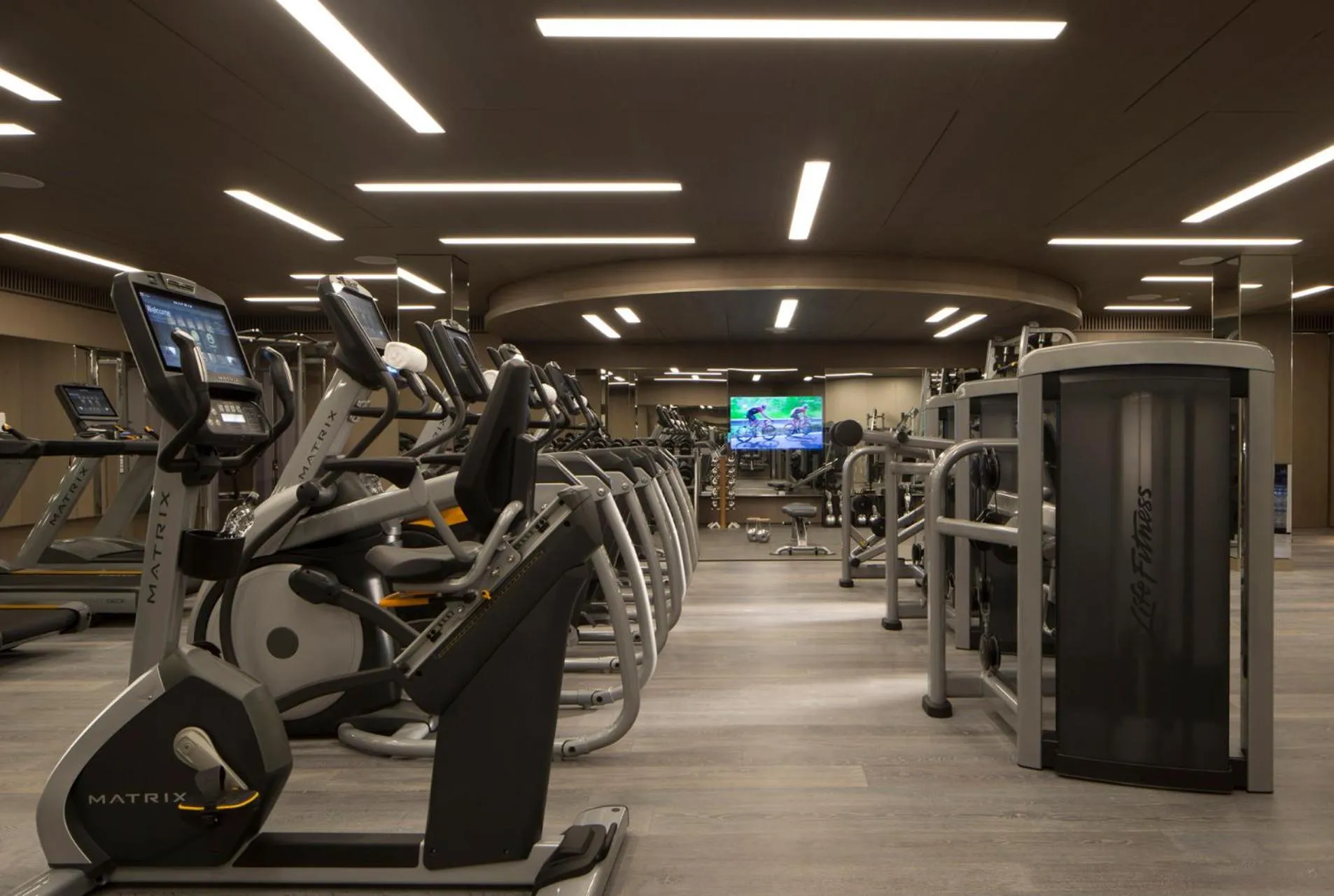 Fitness centre/facilities in Four Seasons Hotel London at Tower Bridge