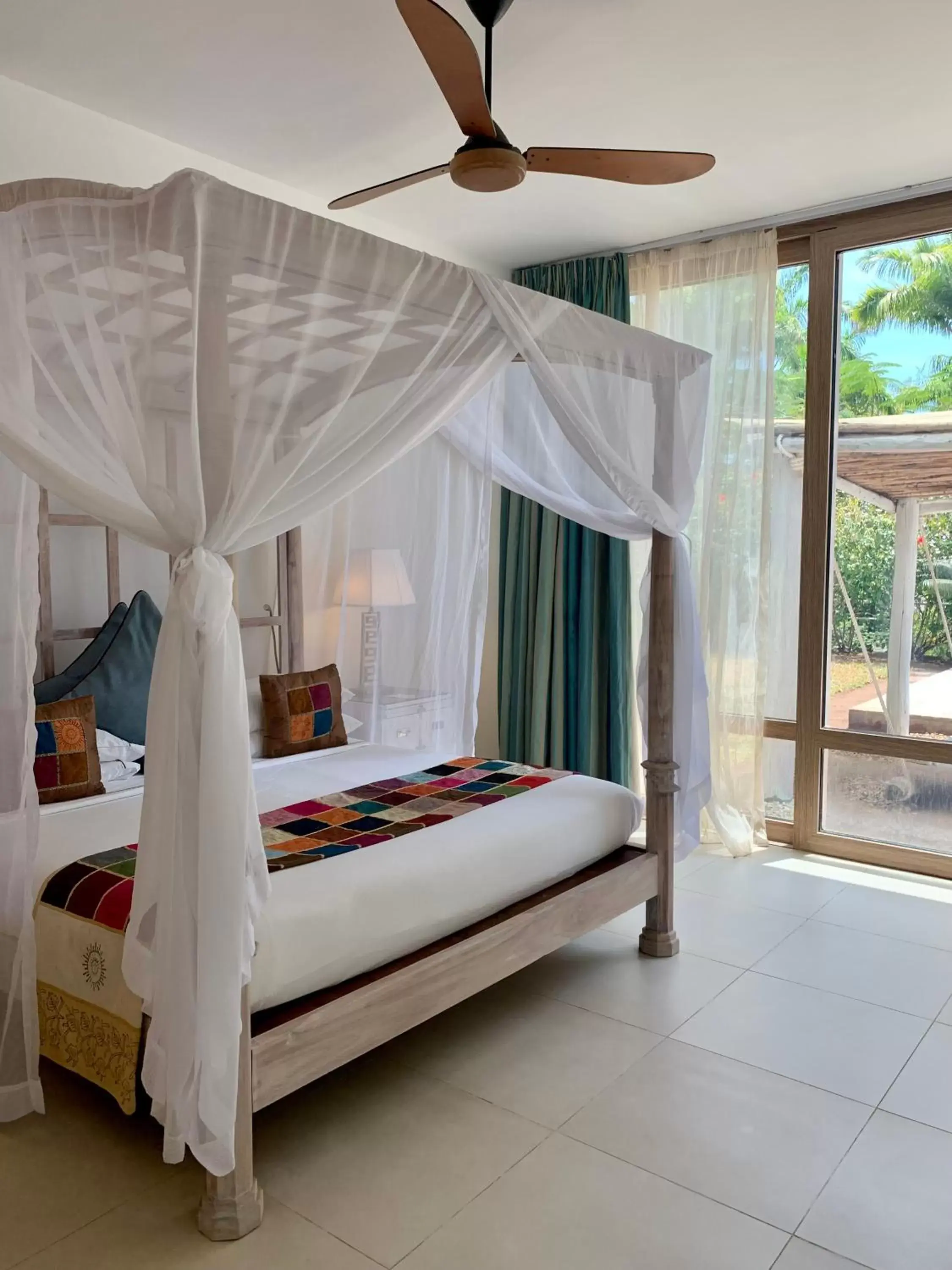 Bed in Melia Zanzibar