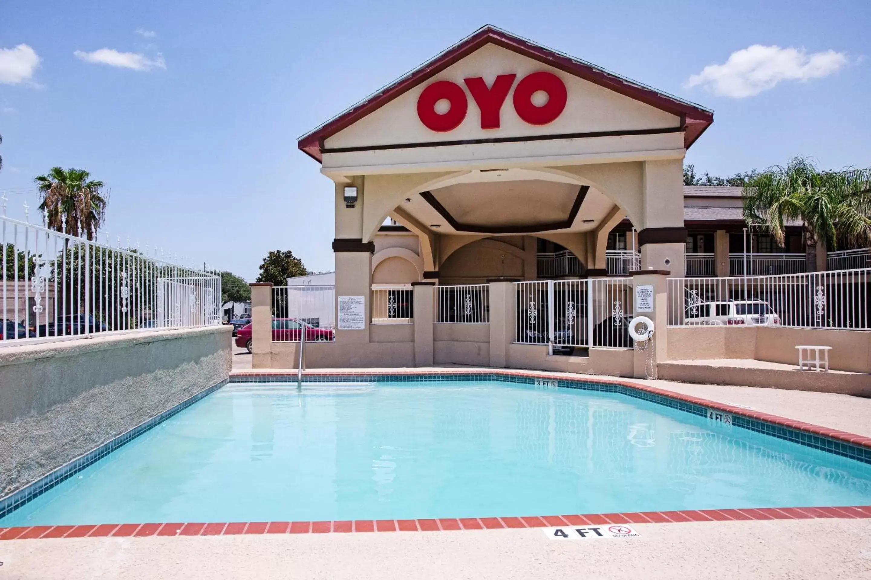 Property building, Swimming Pool in OYO Hotel McAllen Airport South