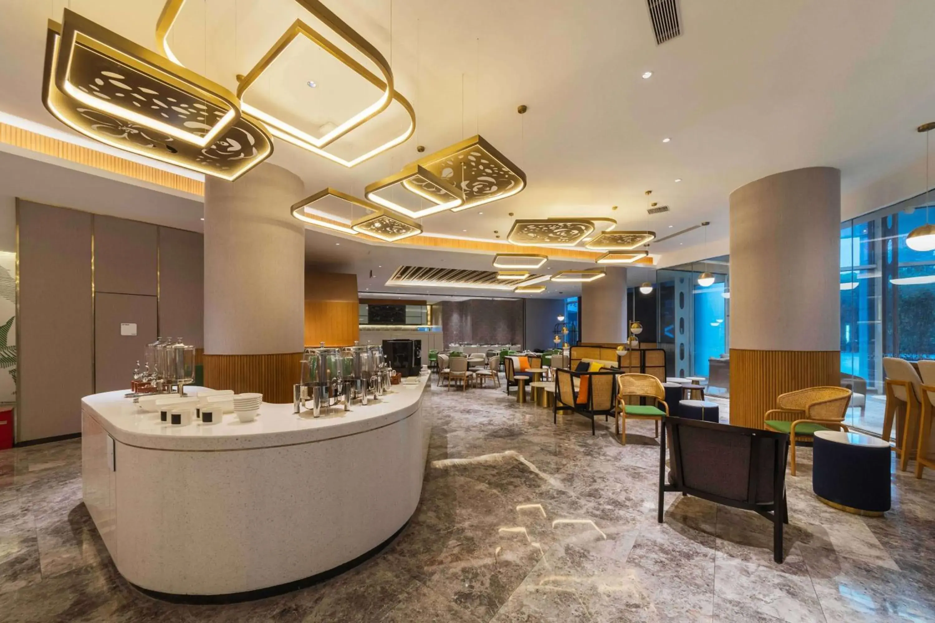 Restaurant/places to eat in Hilton Garden Inn Nantong Xinghu