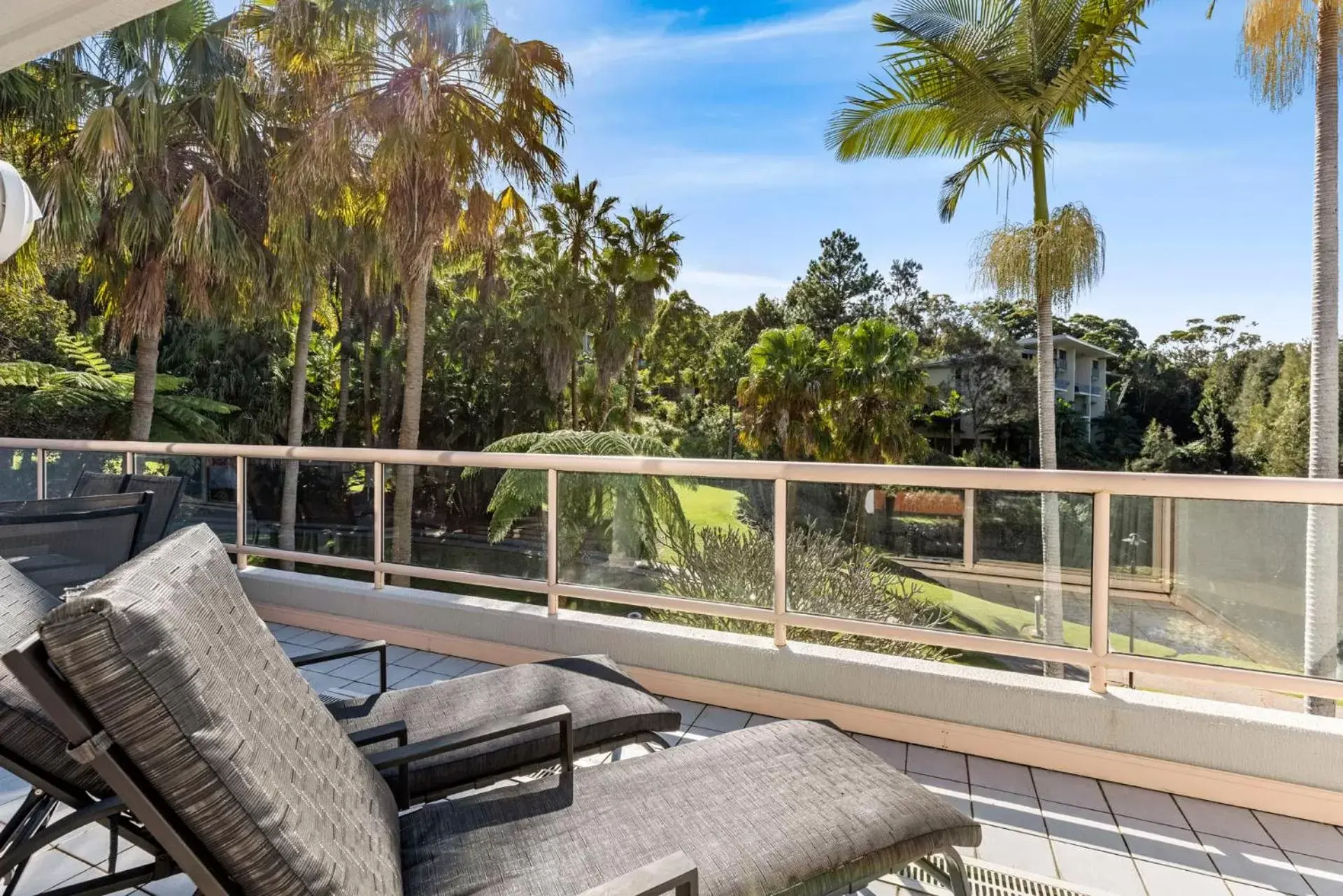 Balcony/Terrace in Pacific Bay Resort