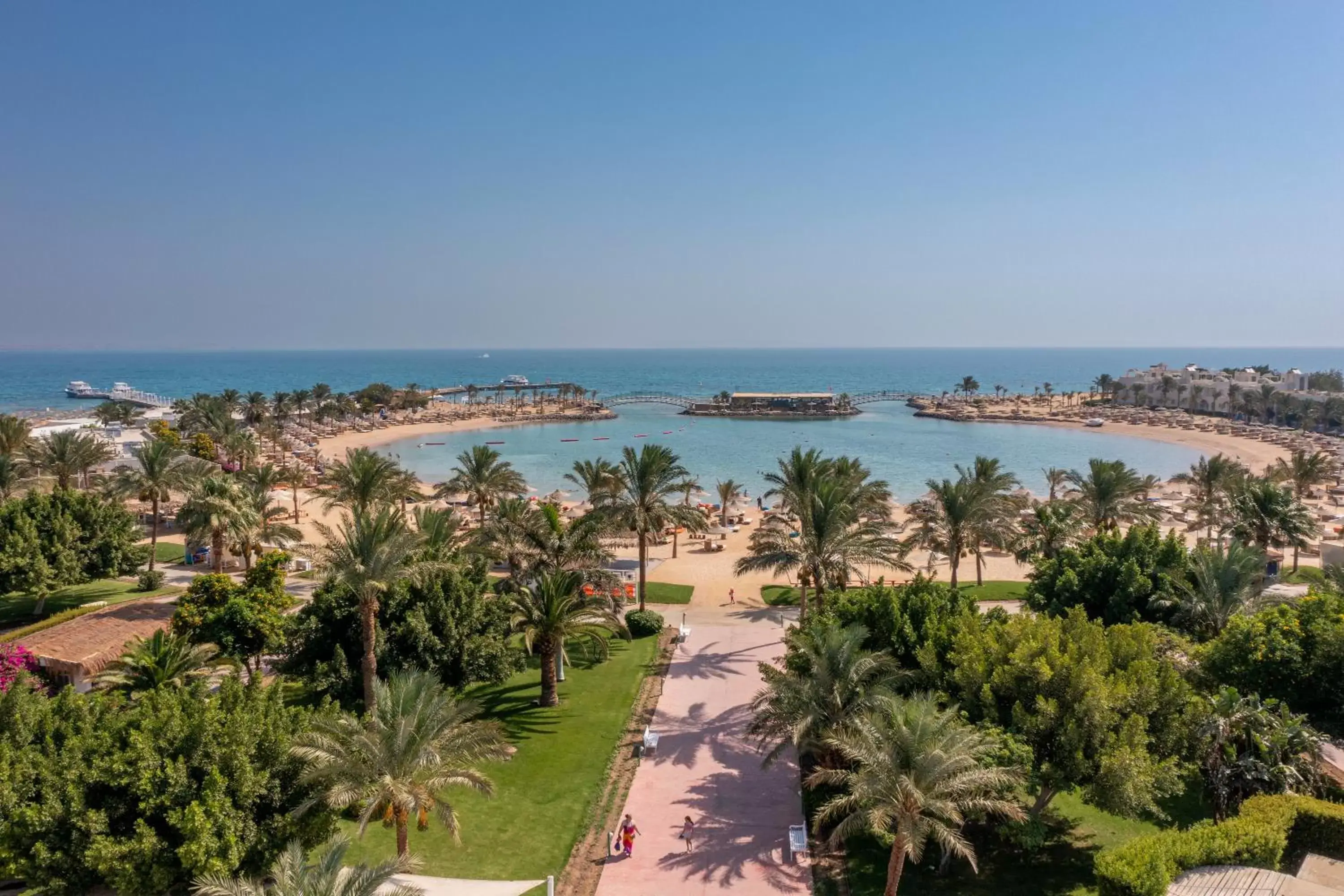 Garden, Bird's-eye View in Desert Rose Resort