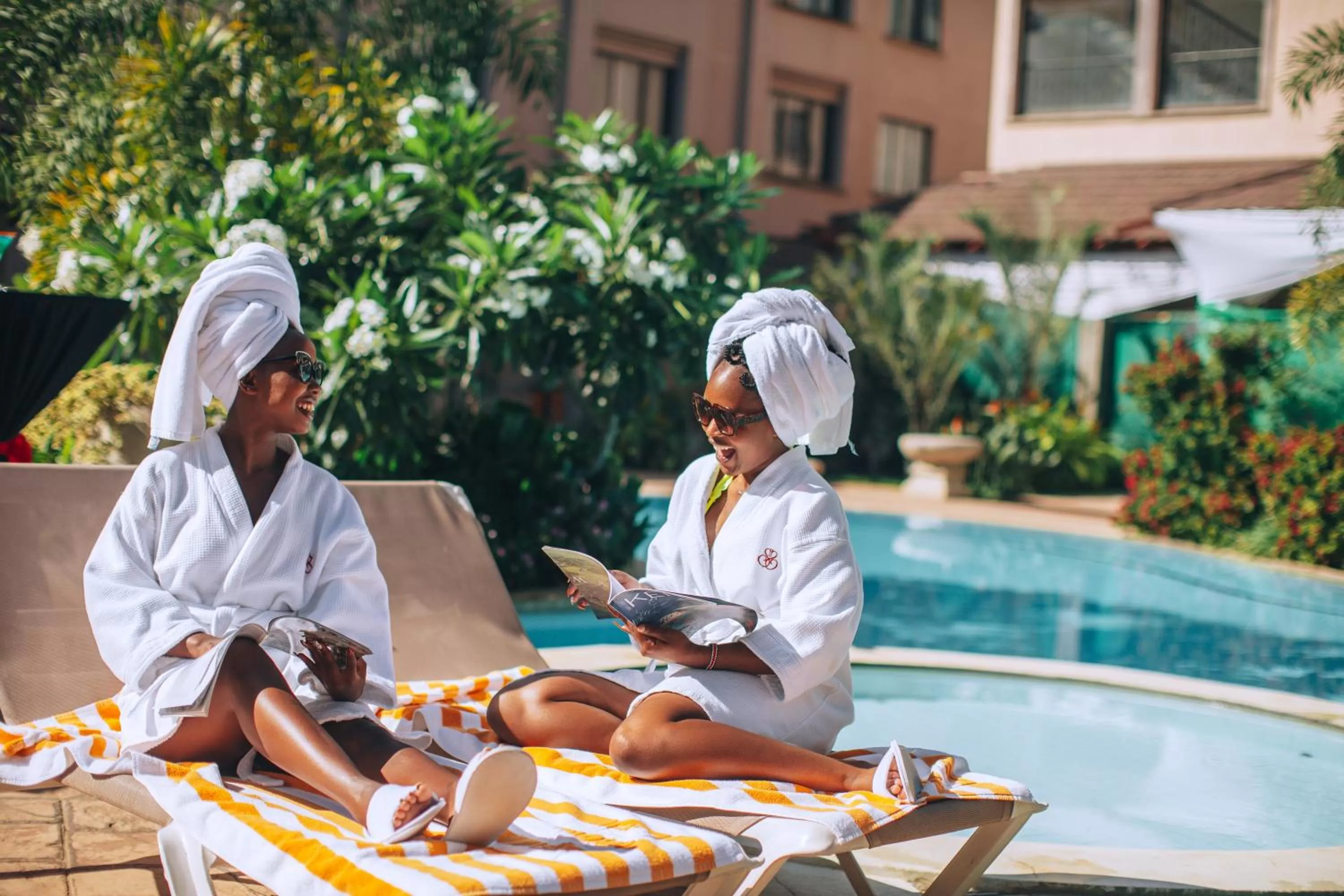 Swimming pool in Sarova Woodlands Hotel and Spa
